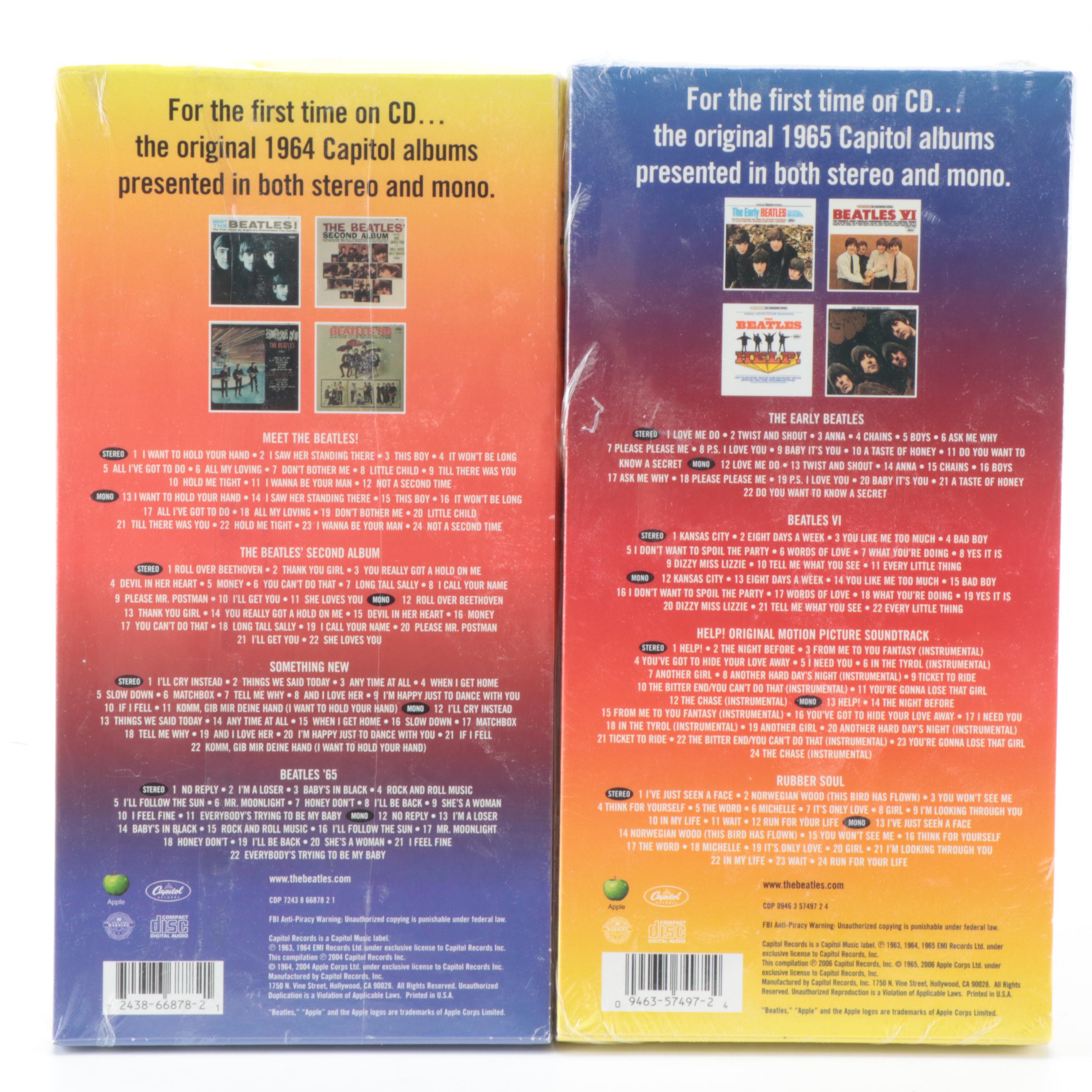"The Beatles Anthology" Book with The Beatles CD Collections
