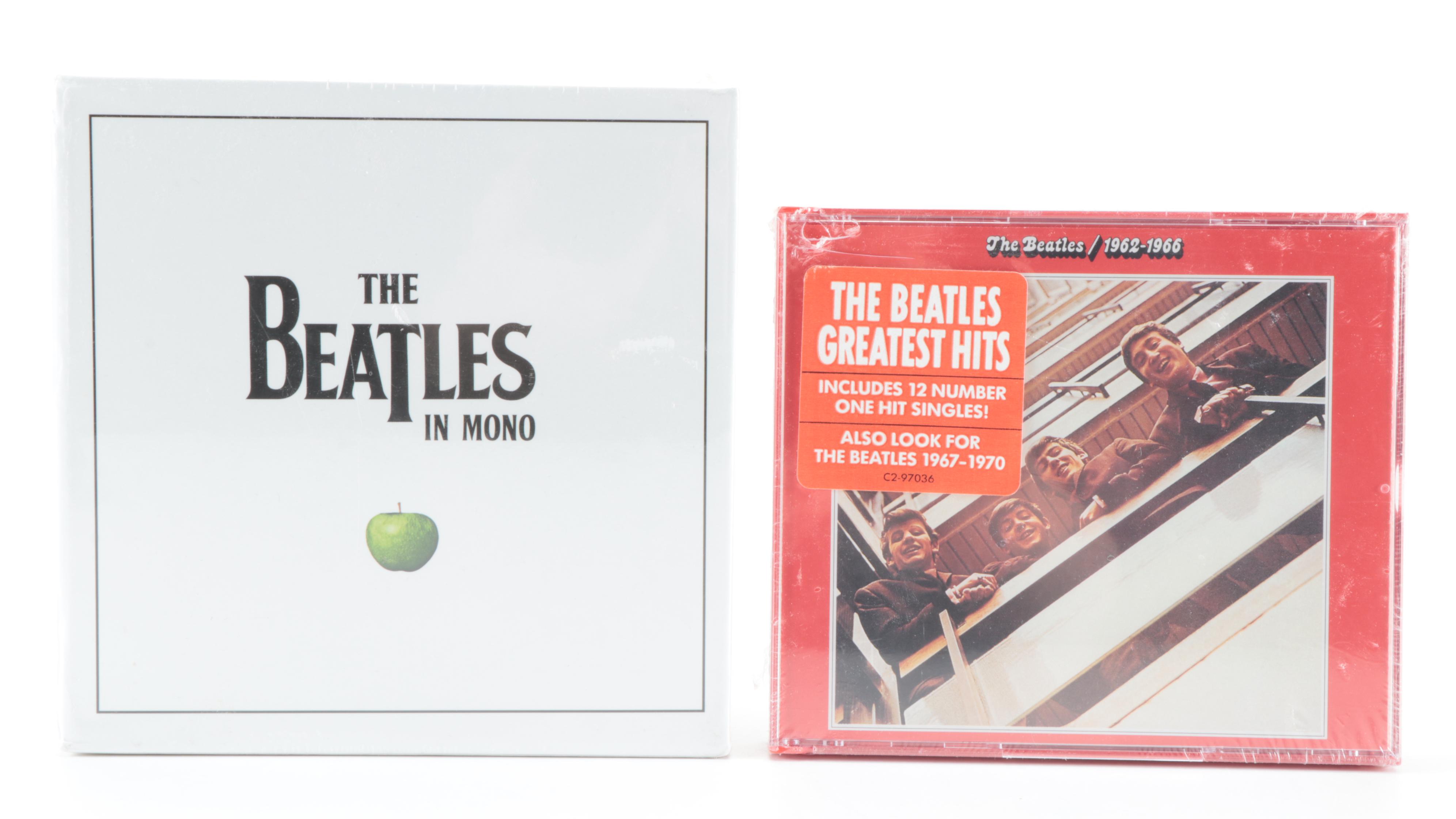 "The Beatles Anthology" Book with The Beatles CD Collections