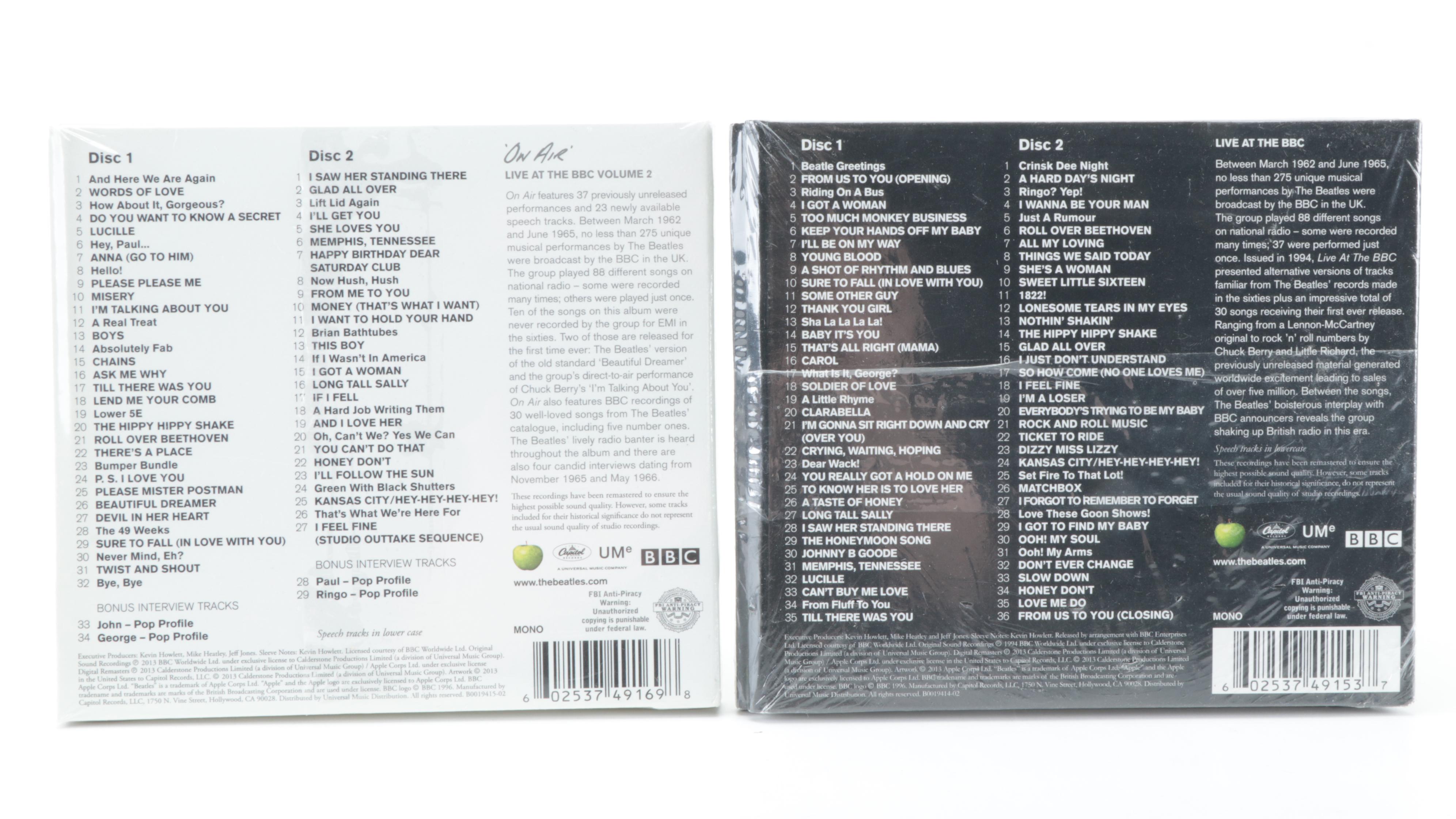 "The Beatles Anthology" Book with The Beatles CD Collections