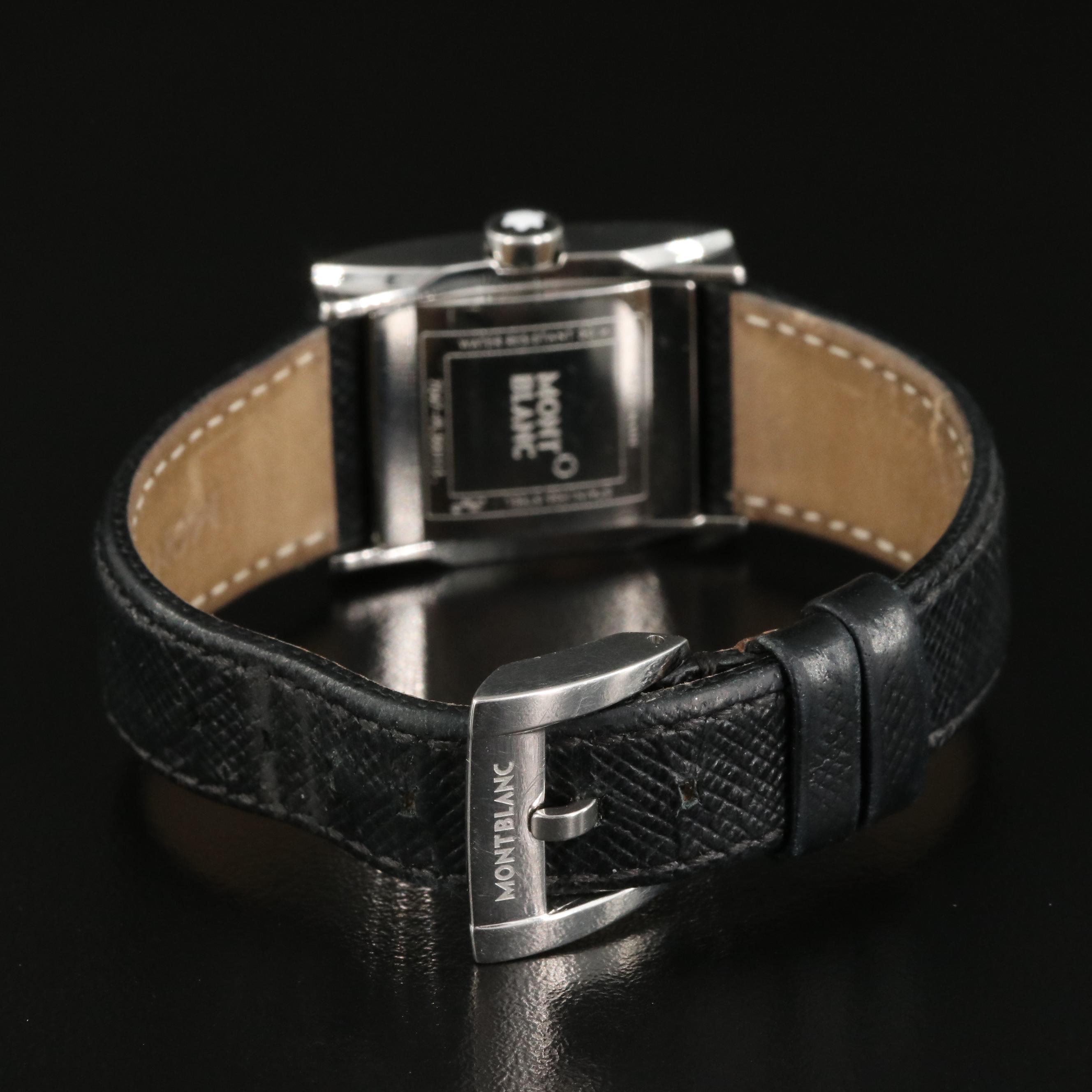 Stainless Steel Montblanc Quartz Watch