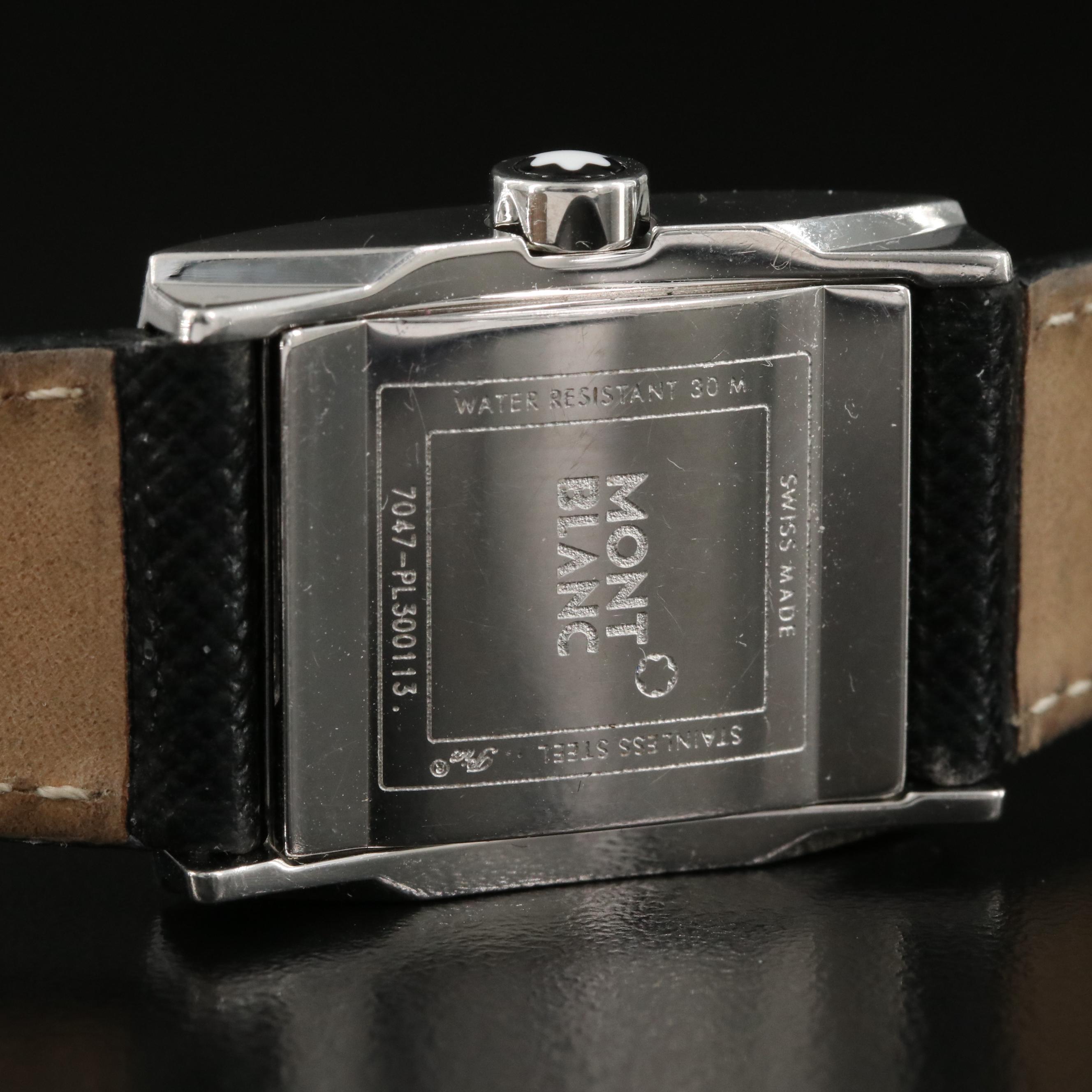 Stainless Steel Montblanc Quartz Watch