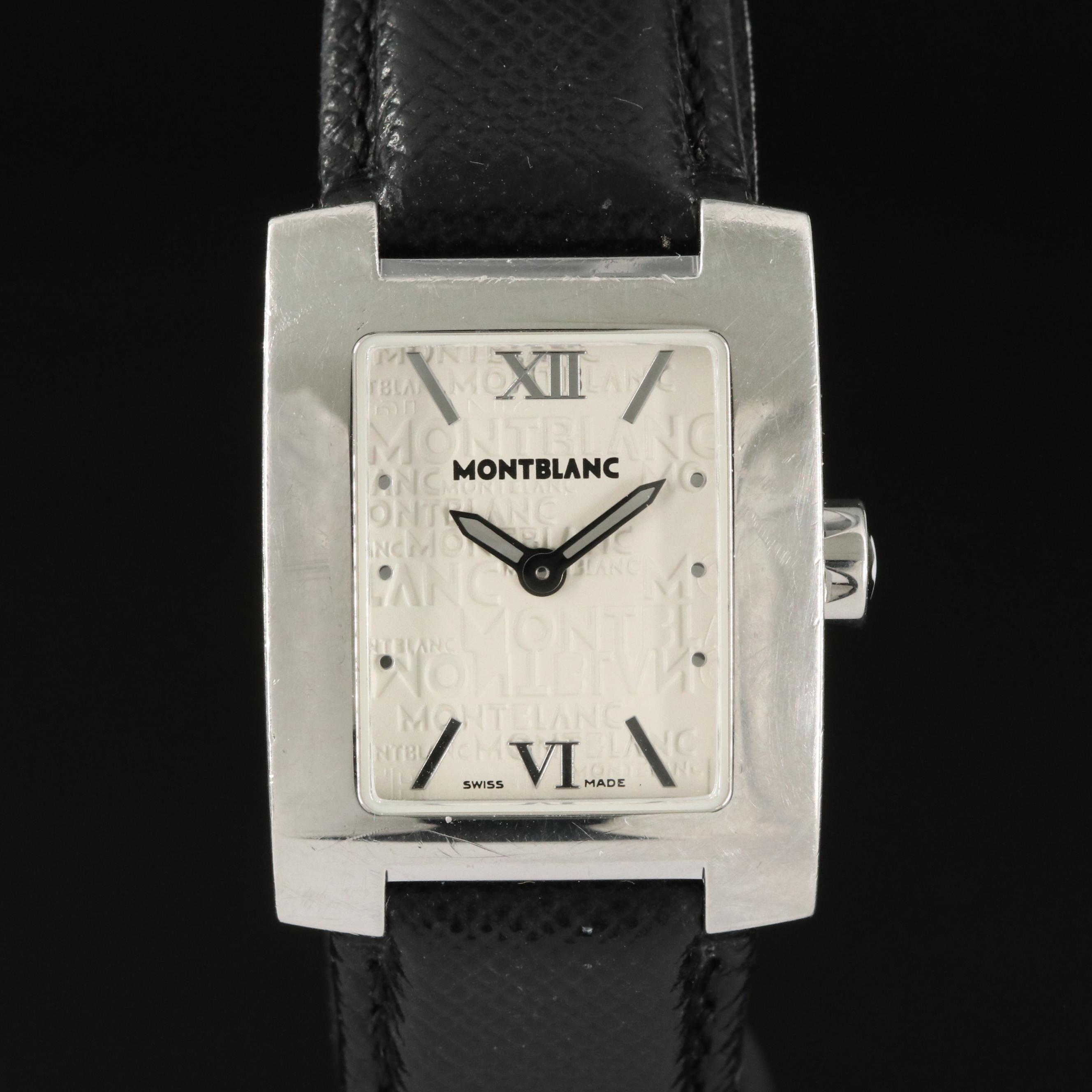 Stainless Steel Montblanc Quartz Watch