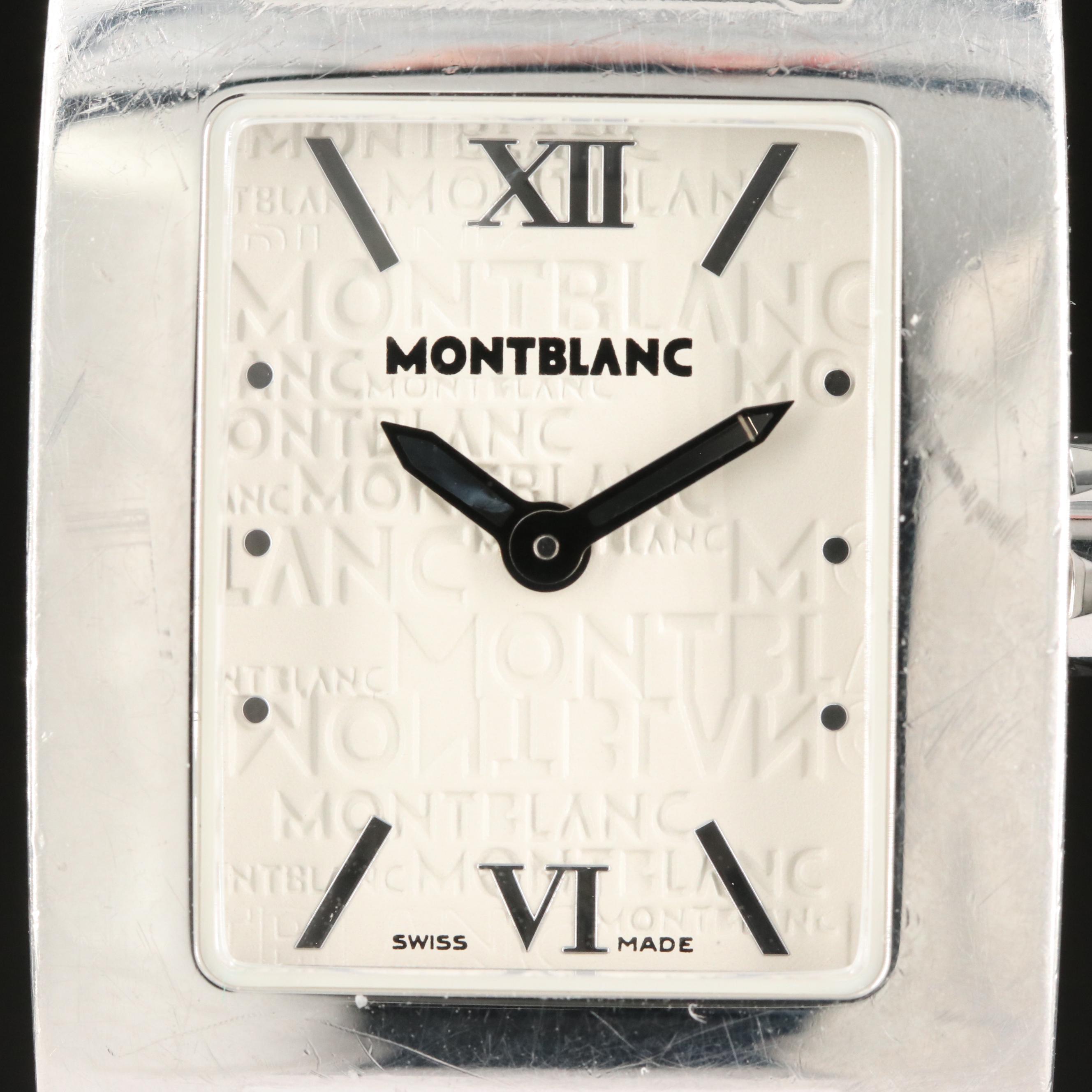Stainless Steel Montblanc Quartz Watch