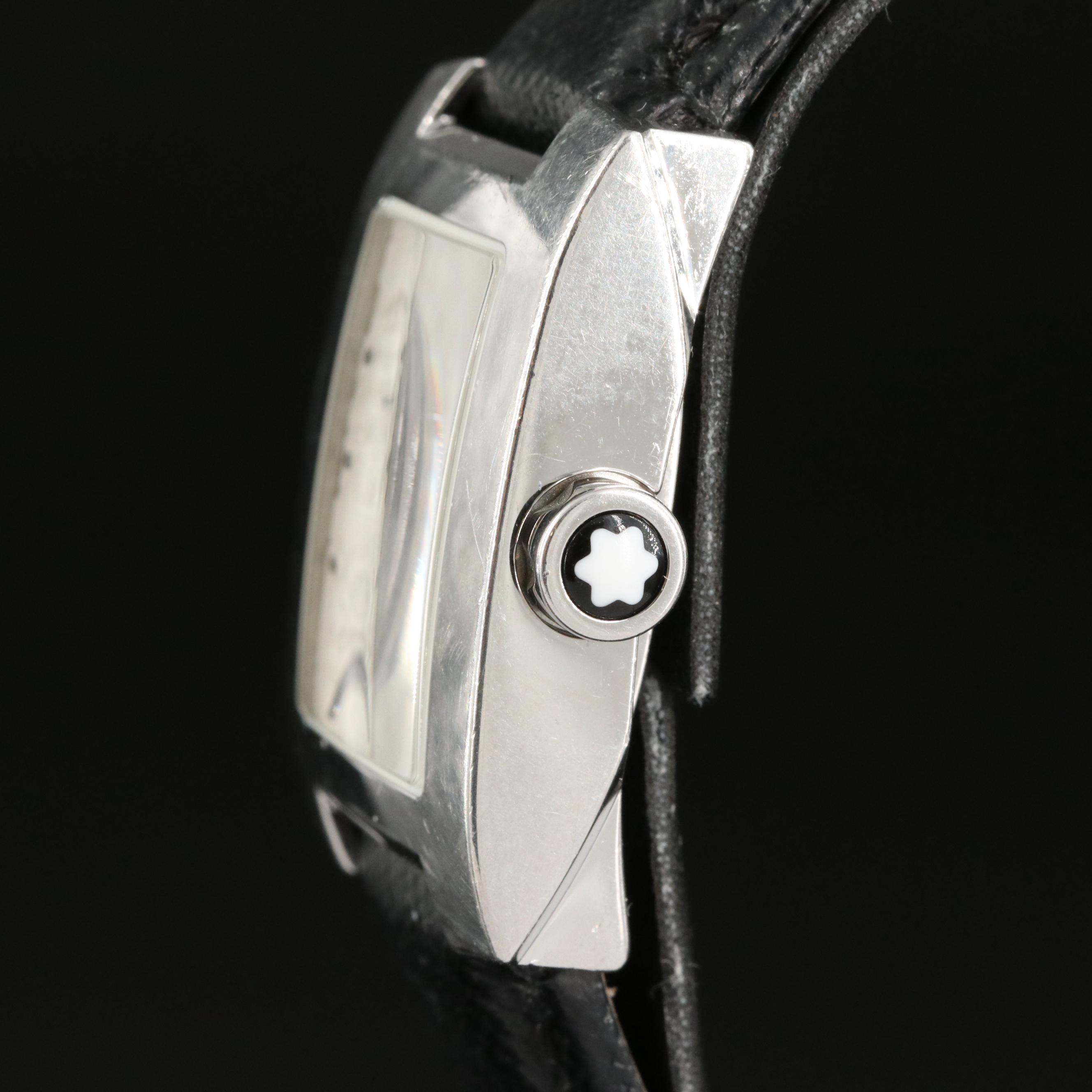 Stainless Steel Montblanc Quartz Watch