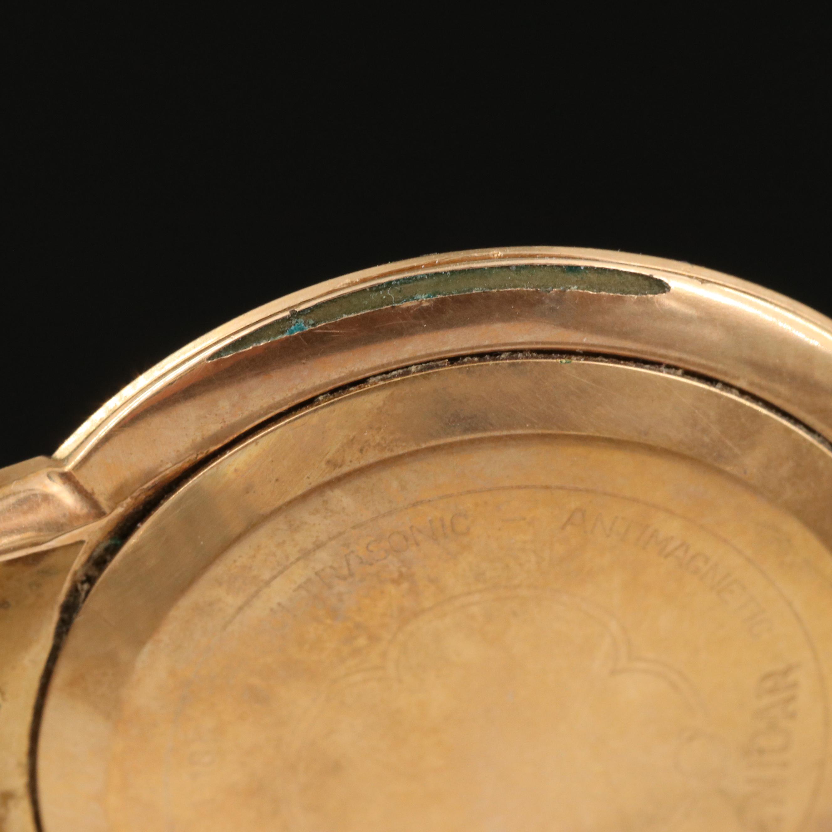 Swiss Enicar Ultrasonic Stem Wind Watch