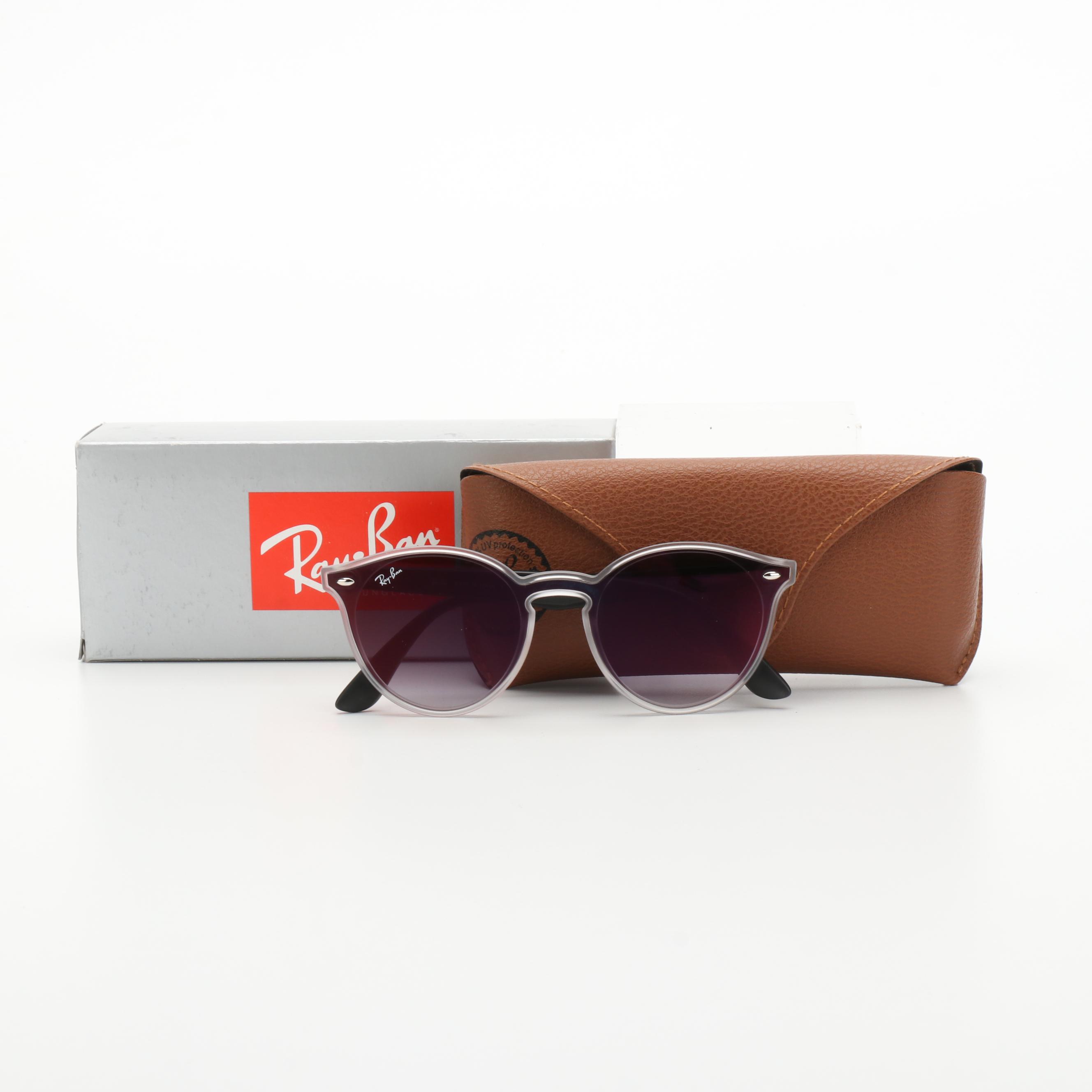 Ray-Ban Blaze RB4380-N Sunglasses with Case and Box