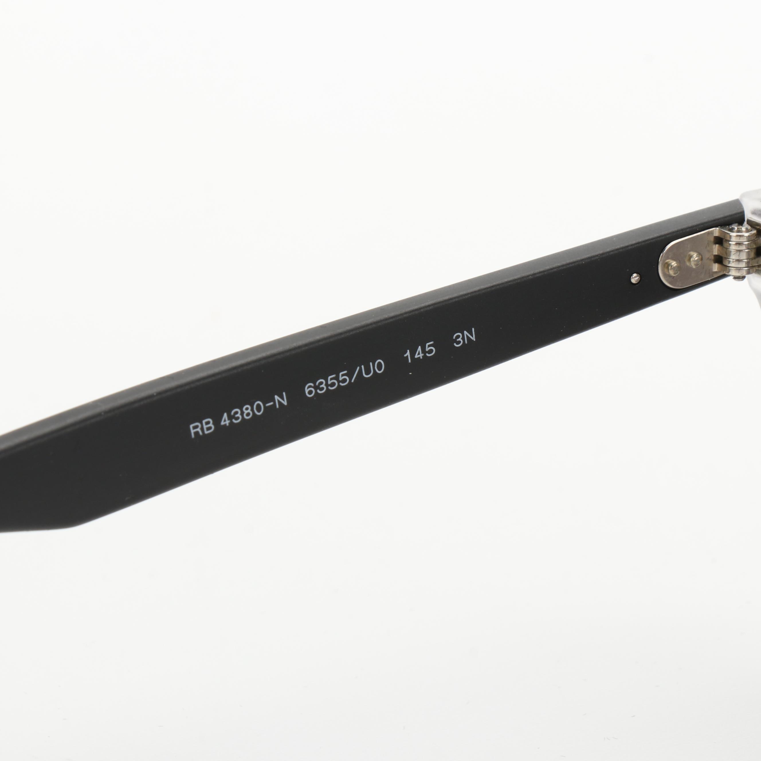 Ray-Ban Blaze RB4380-N Sunglasses with Case and Box