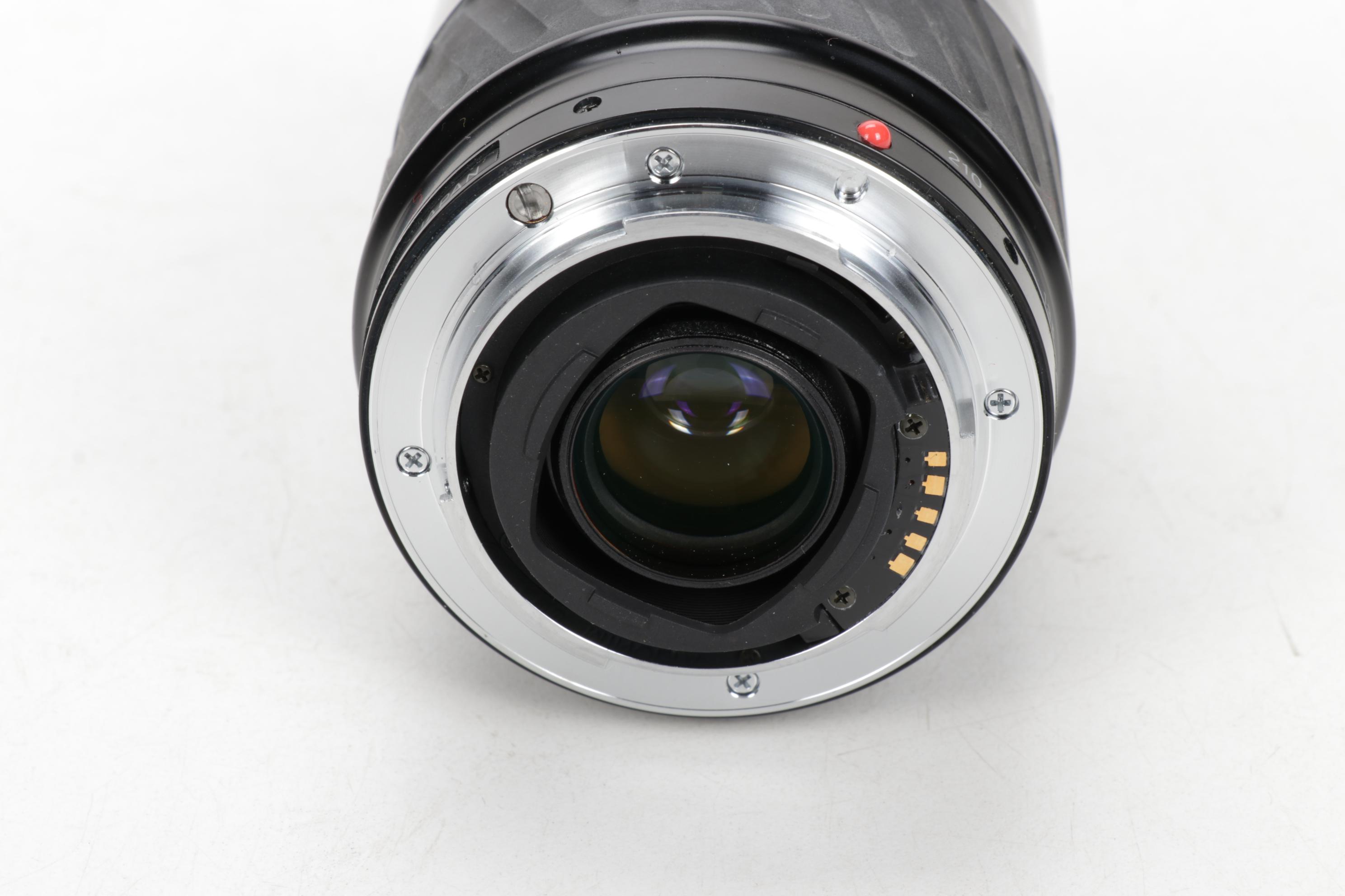 Minolta Maxxum 400si, XG9 and Nikon Point-and-Shoot Cameras with Accessories