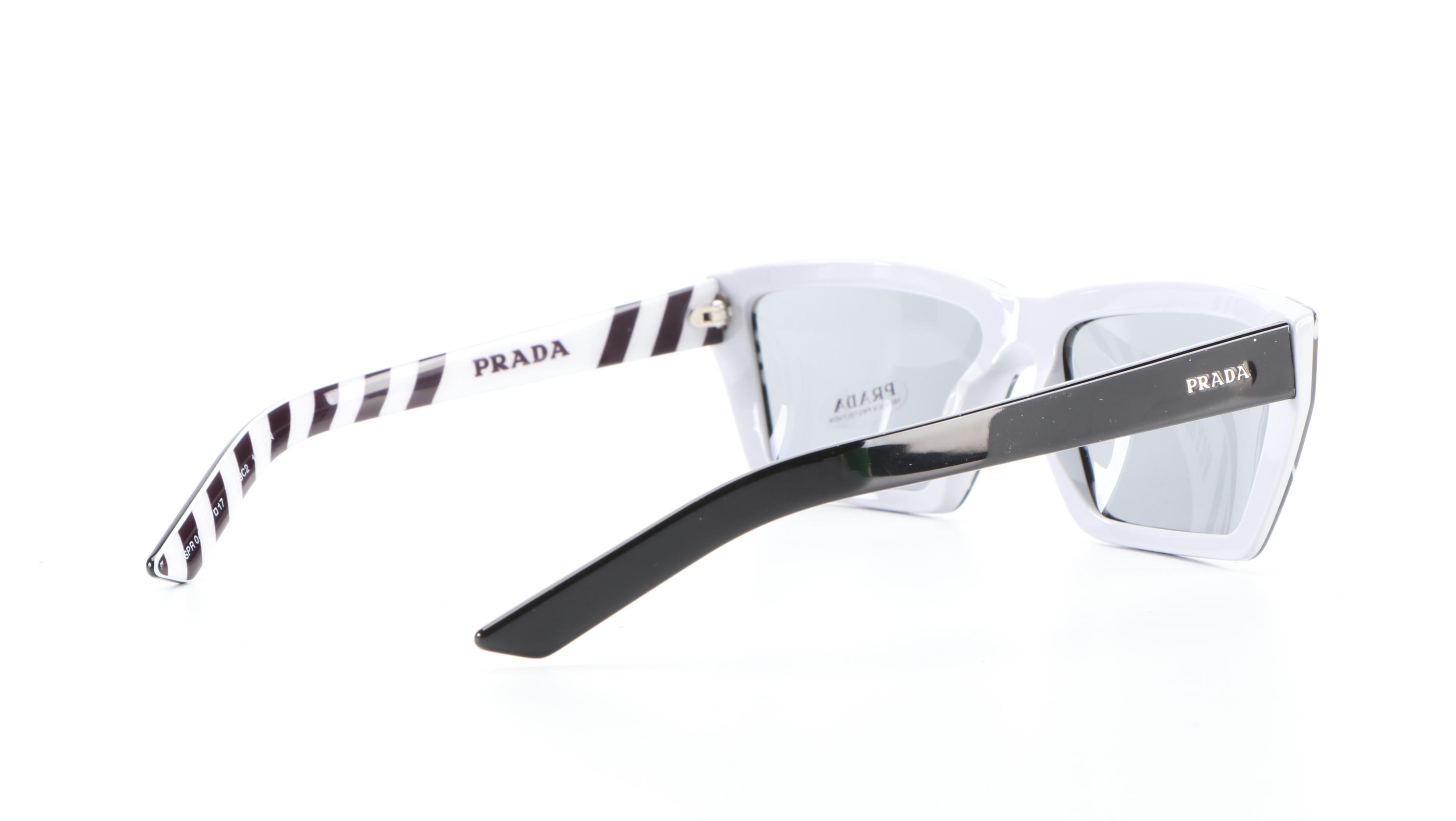 Prada SPR04V Faux Tortoise Sunglasses with Case and Box