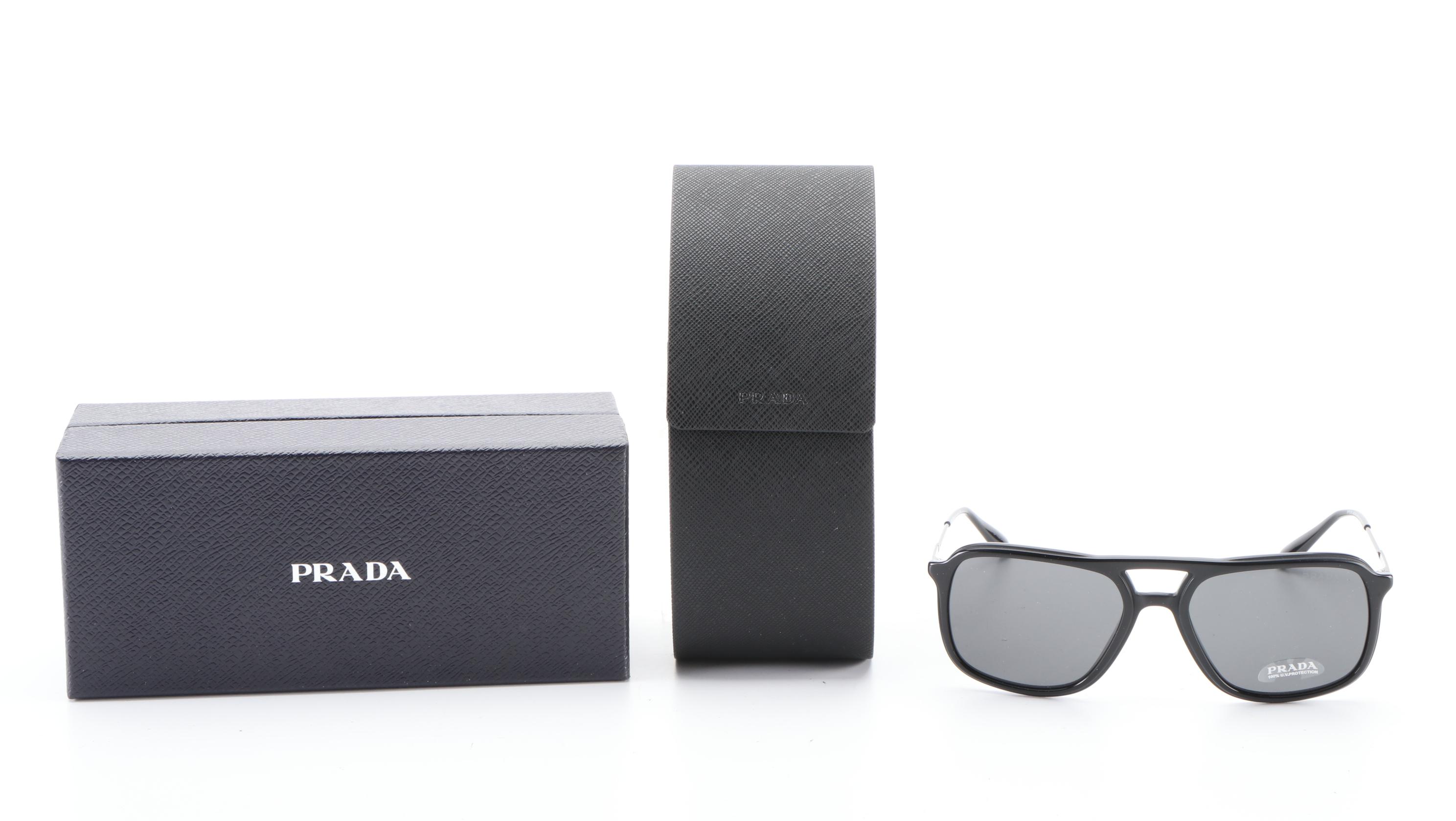 Prada SPR06V Conceptual Sunglasses with Case and Box
