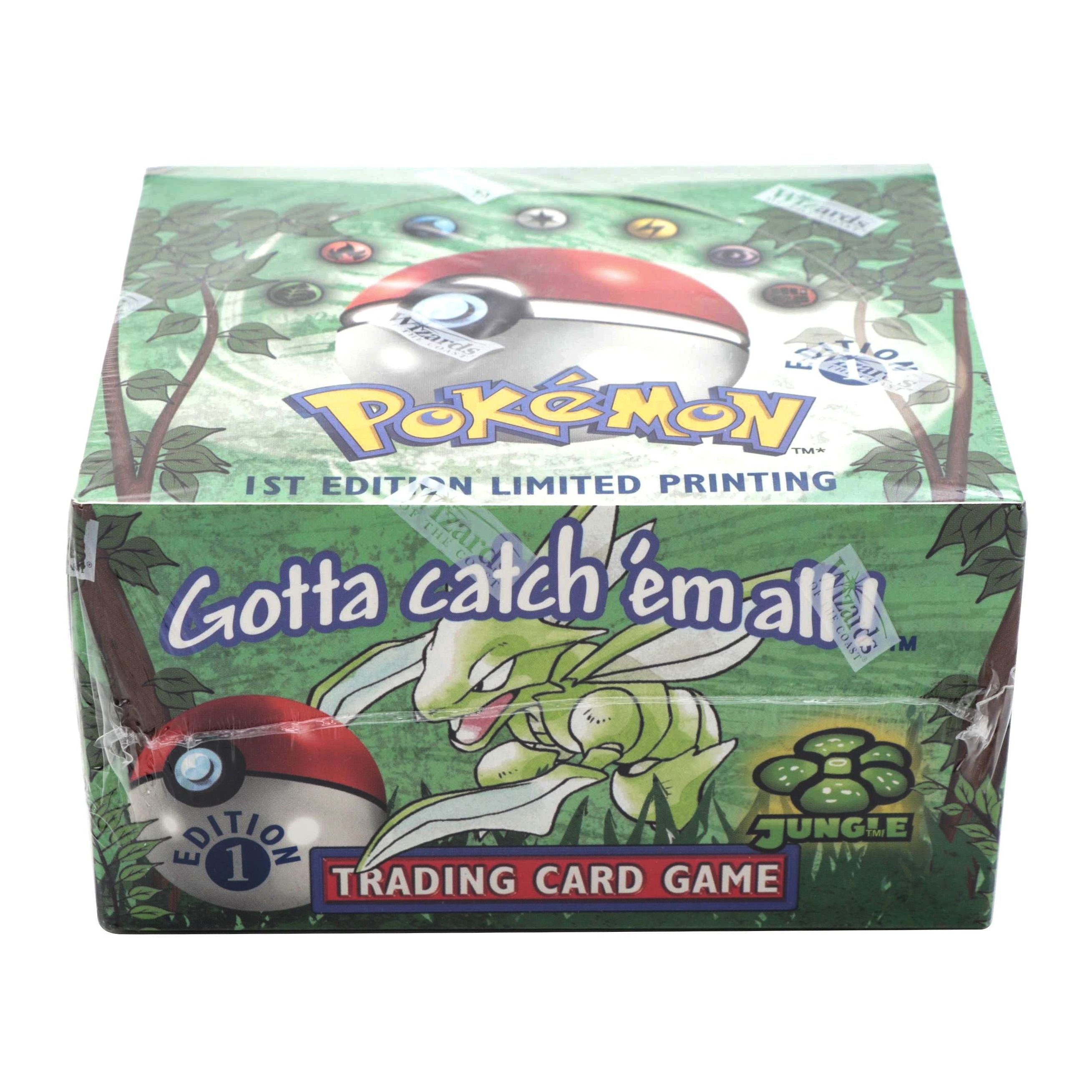 1999 Wizards of the Coast Sealed Pokémon First Edition Jungle Set Booster Box