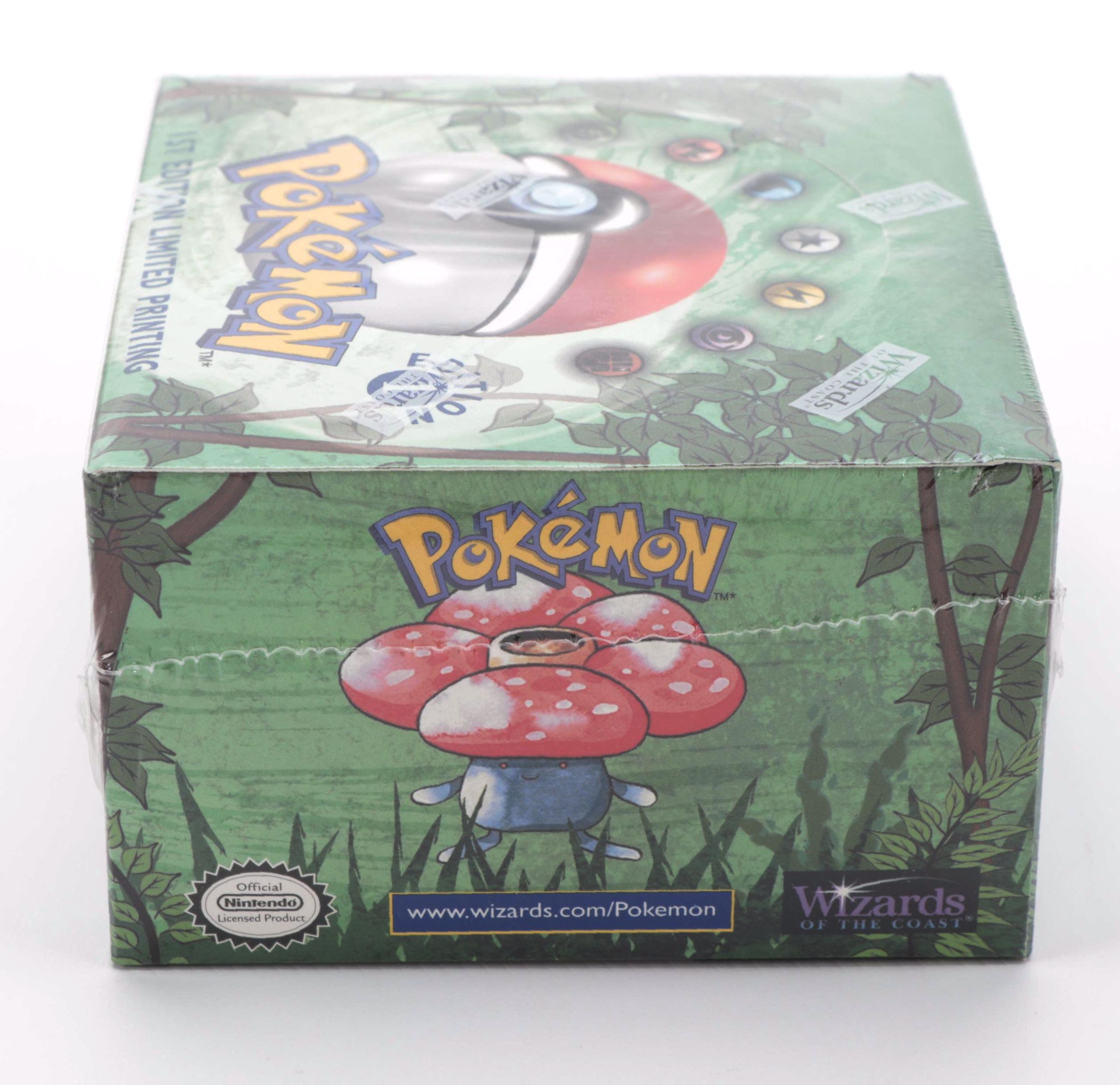 1999 Wizards of the Coast Sealed Pokémon First Edition Jungle Set Booster Box