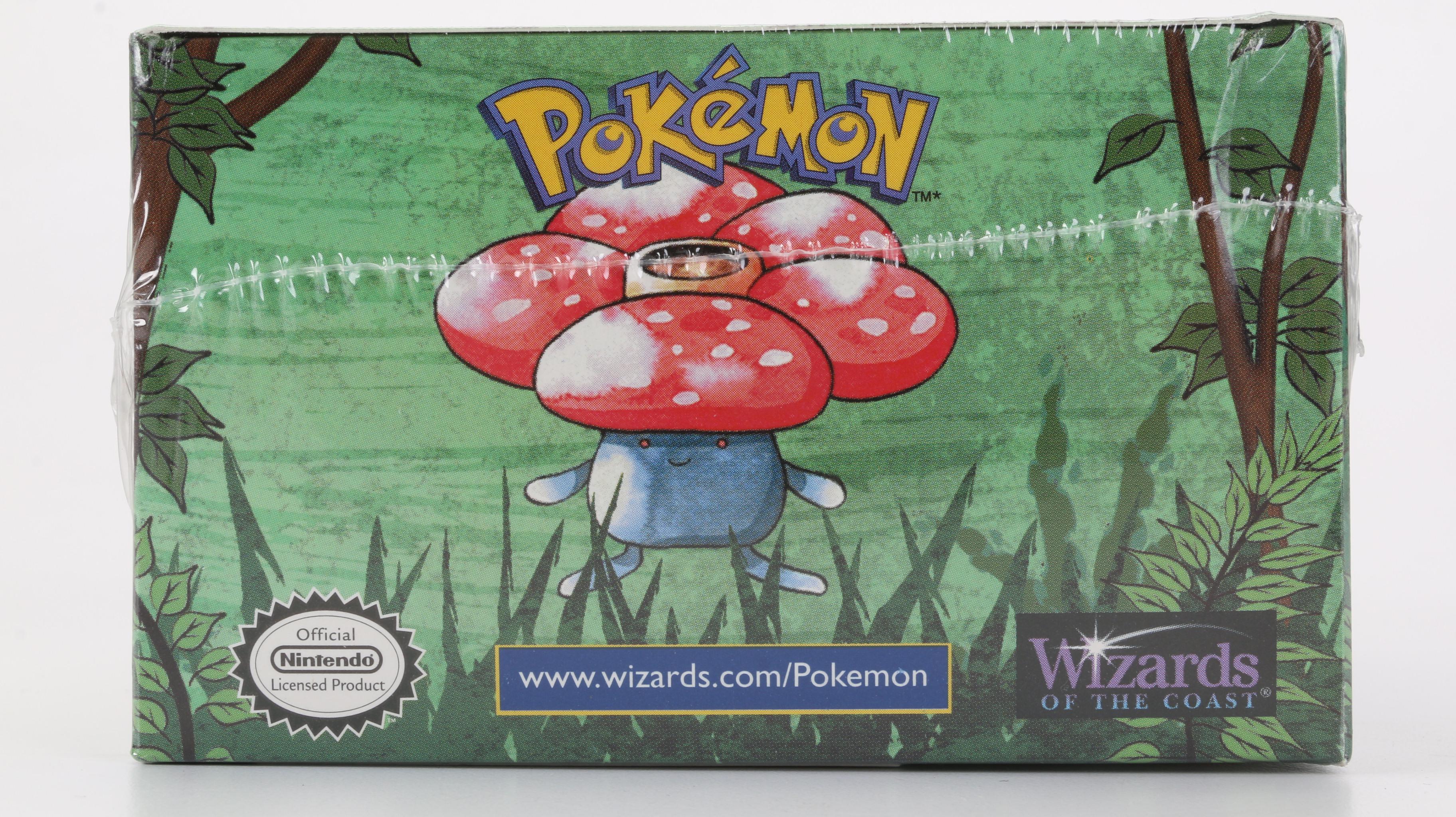 1999 Wizards of the Coast Sealed Pokémon First Edition Jungle Set Booster Box