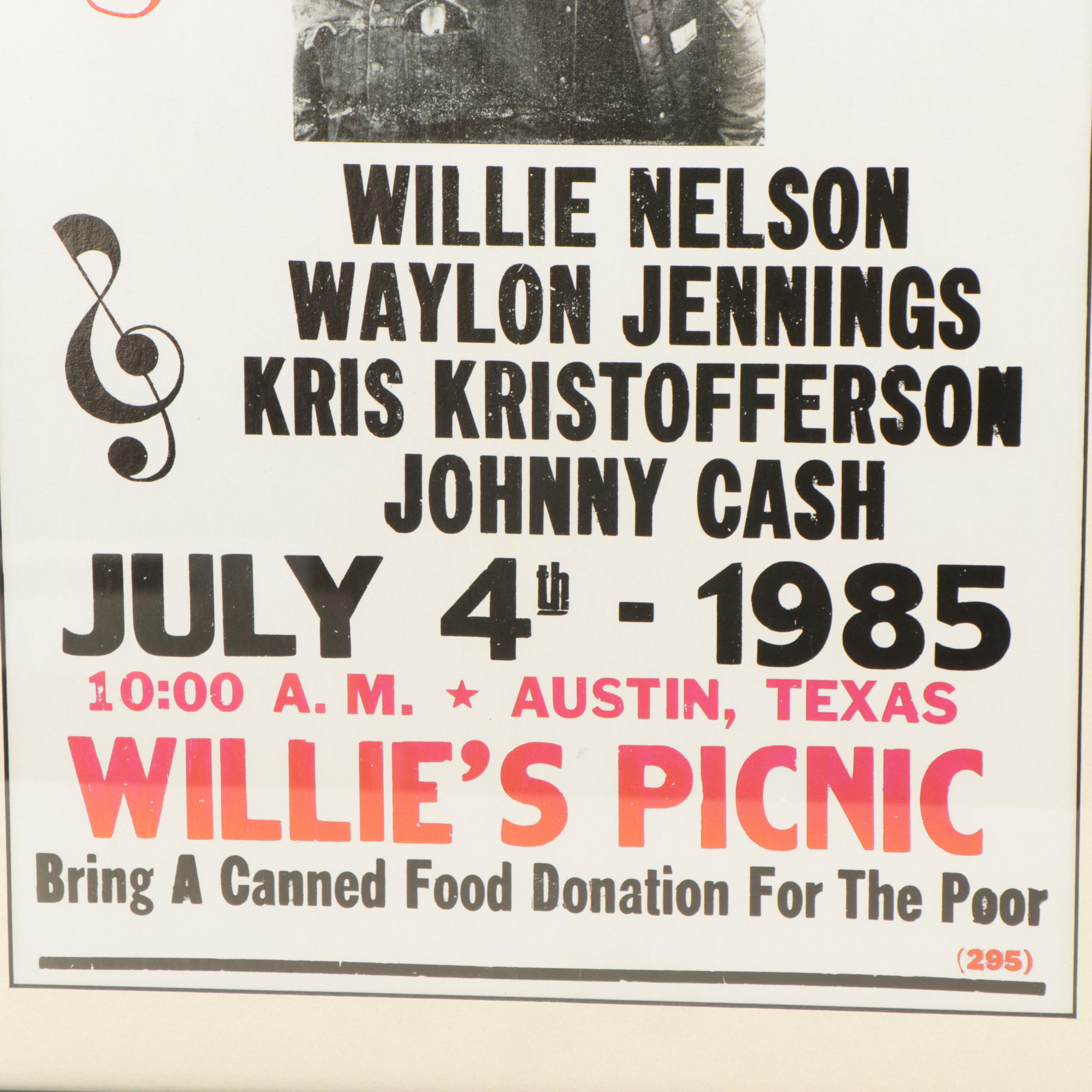 Giclée Event Poster for Highwaymen, 21st Century