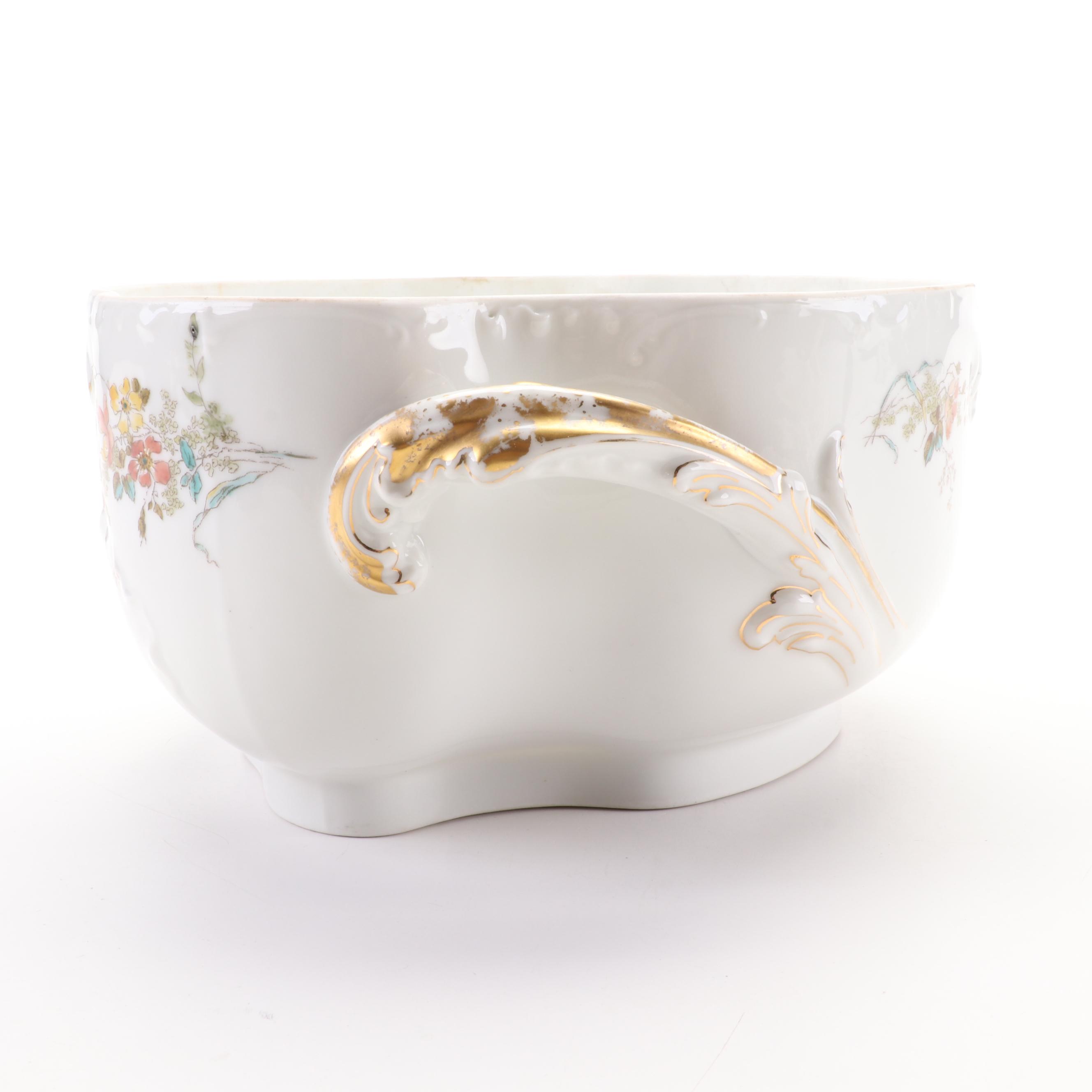 Haviland Floral Porcelain Soup Tureen, 1888–1896