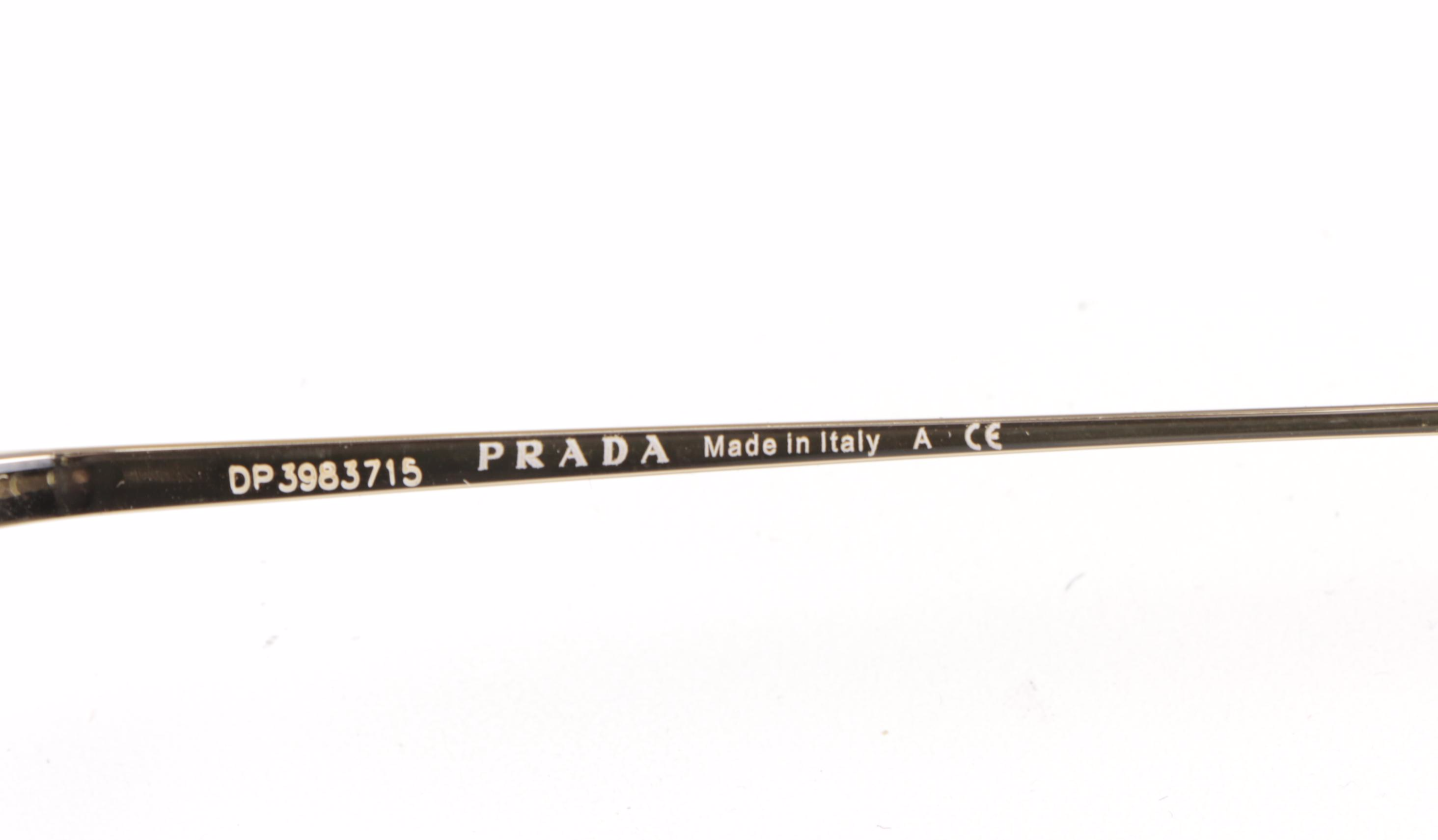 Prada SPR60V Cat Eye Sunglasses with Case and Box