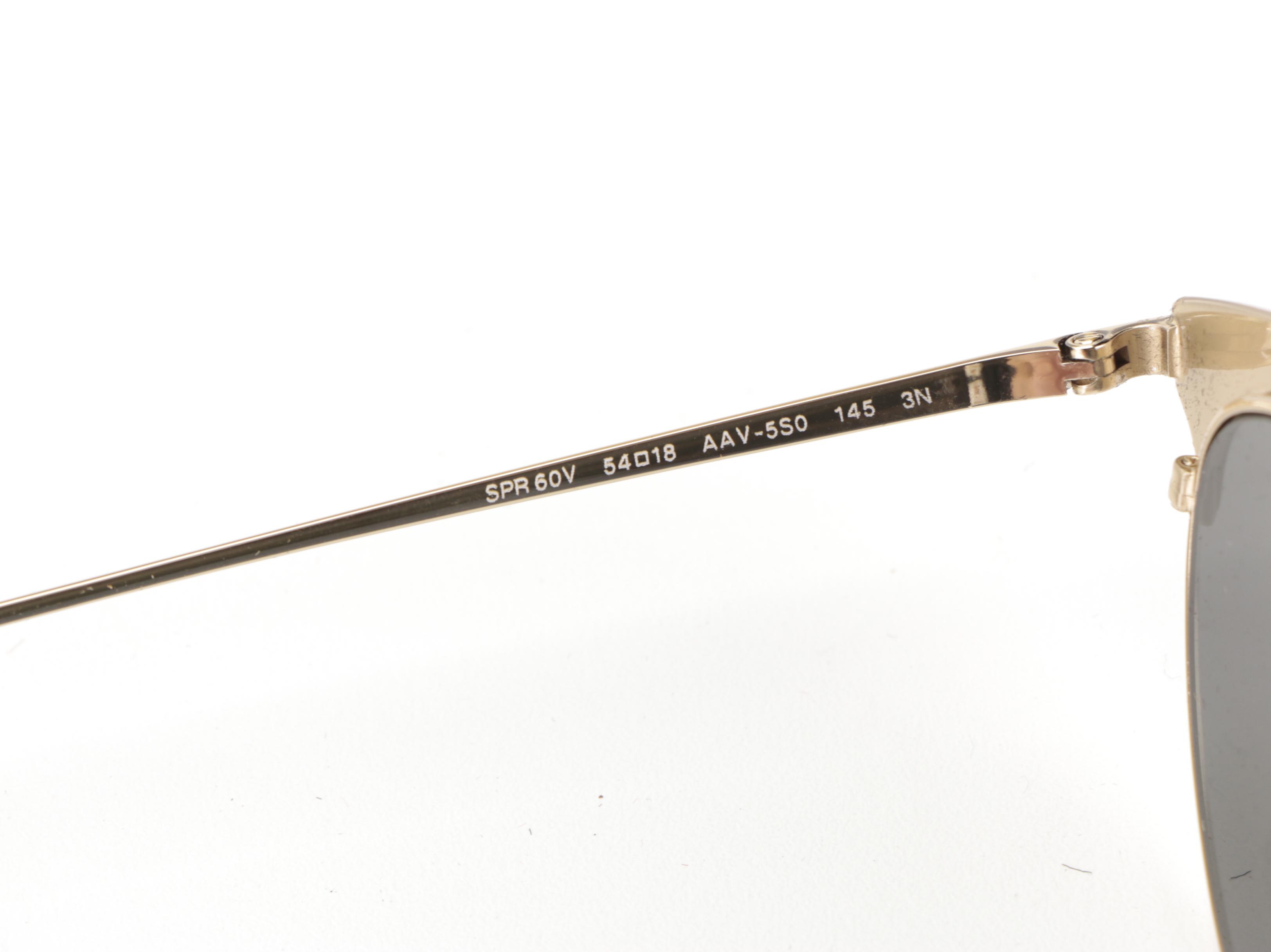 Prada SPR60V Cat Eye Sunglasses with Case and Box