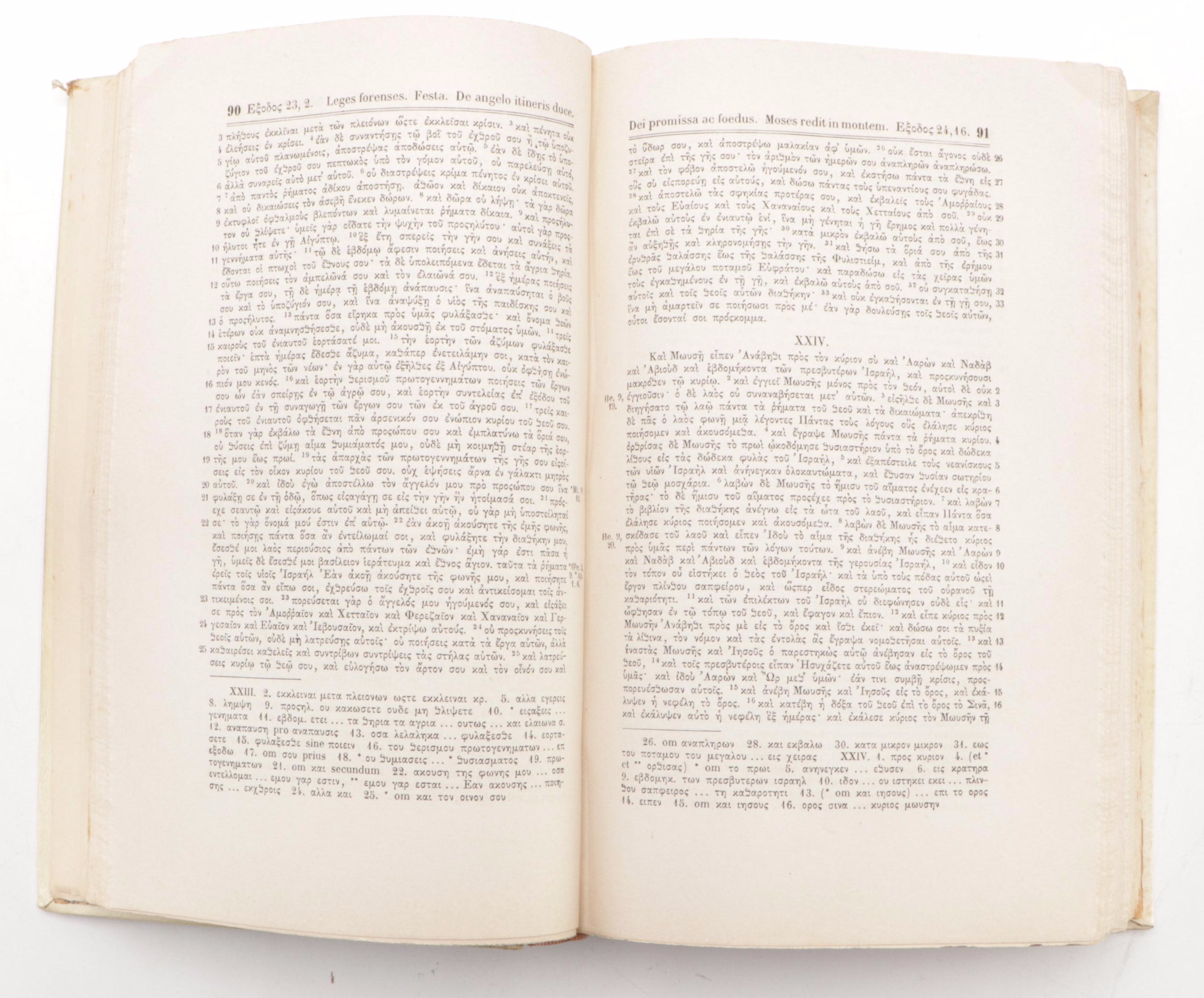 Seventh Edition "Vetus Testamentum graece iuxta LXX interpretes" Two-Volume Set