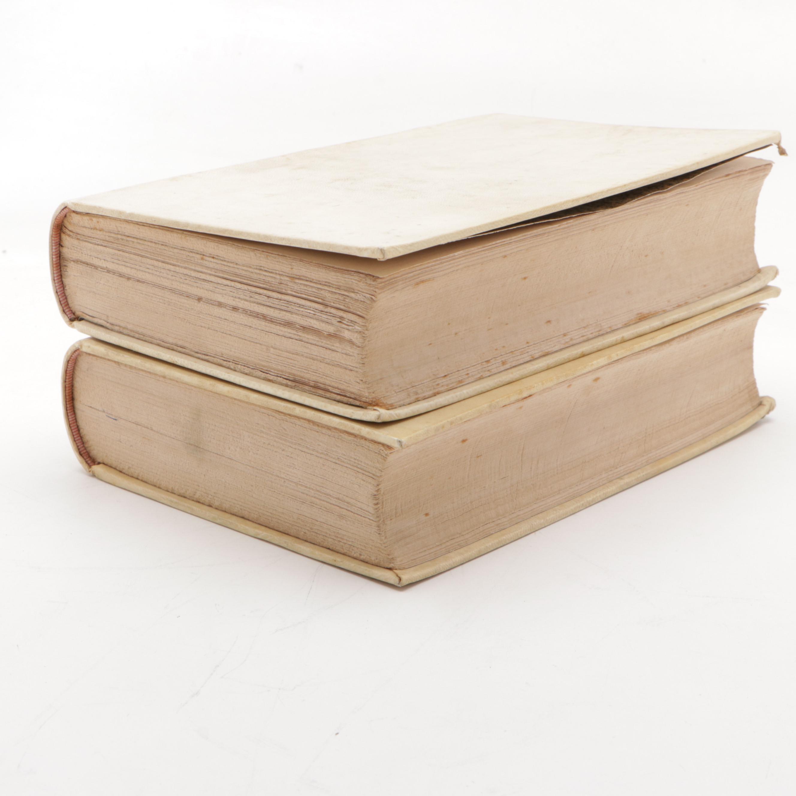 Seventh Edition "Vetus Testamentum graece iuxta LXX interpretes" Two-Volume Set