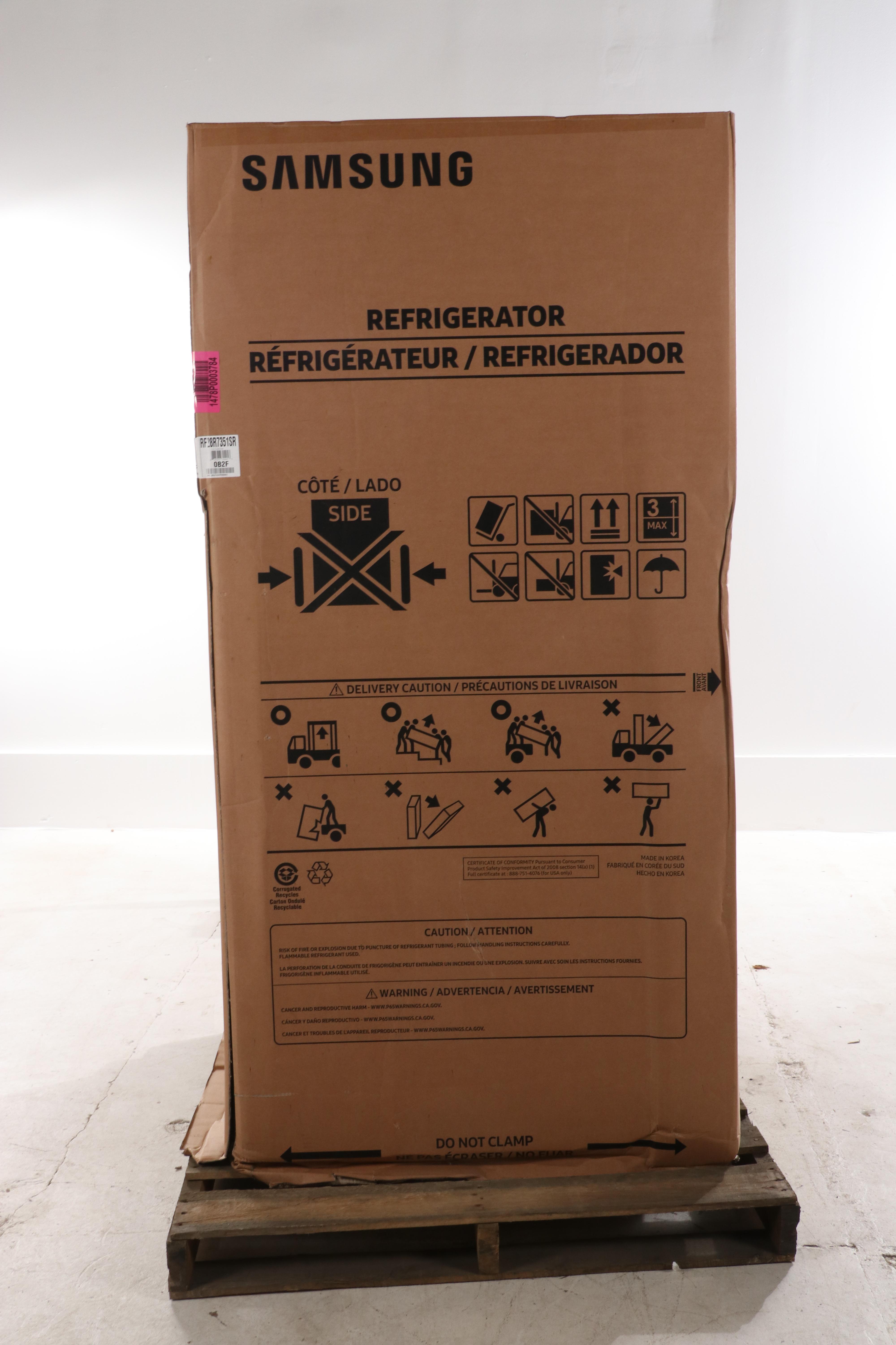 Samsung 28 Cu. Ft. Stainless Steel Food Showcase 4-Door French Door Refrigerator