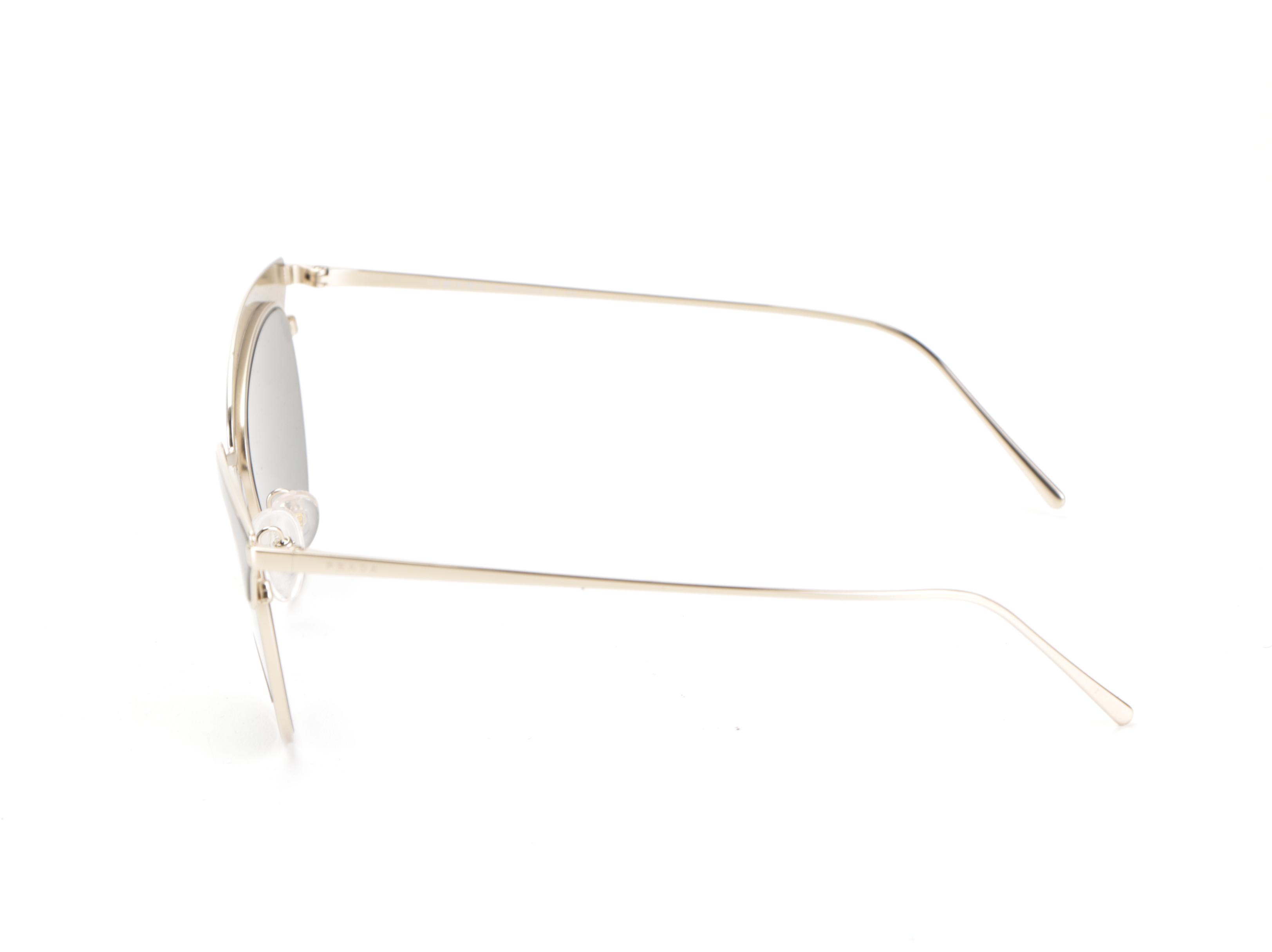 Prada SPR60V Modified Cat Eye Style Sunglasses with Case and Box