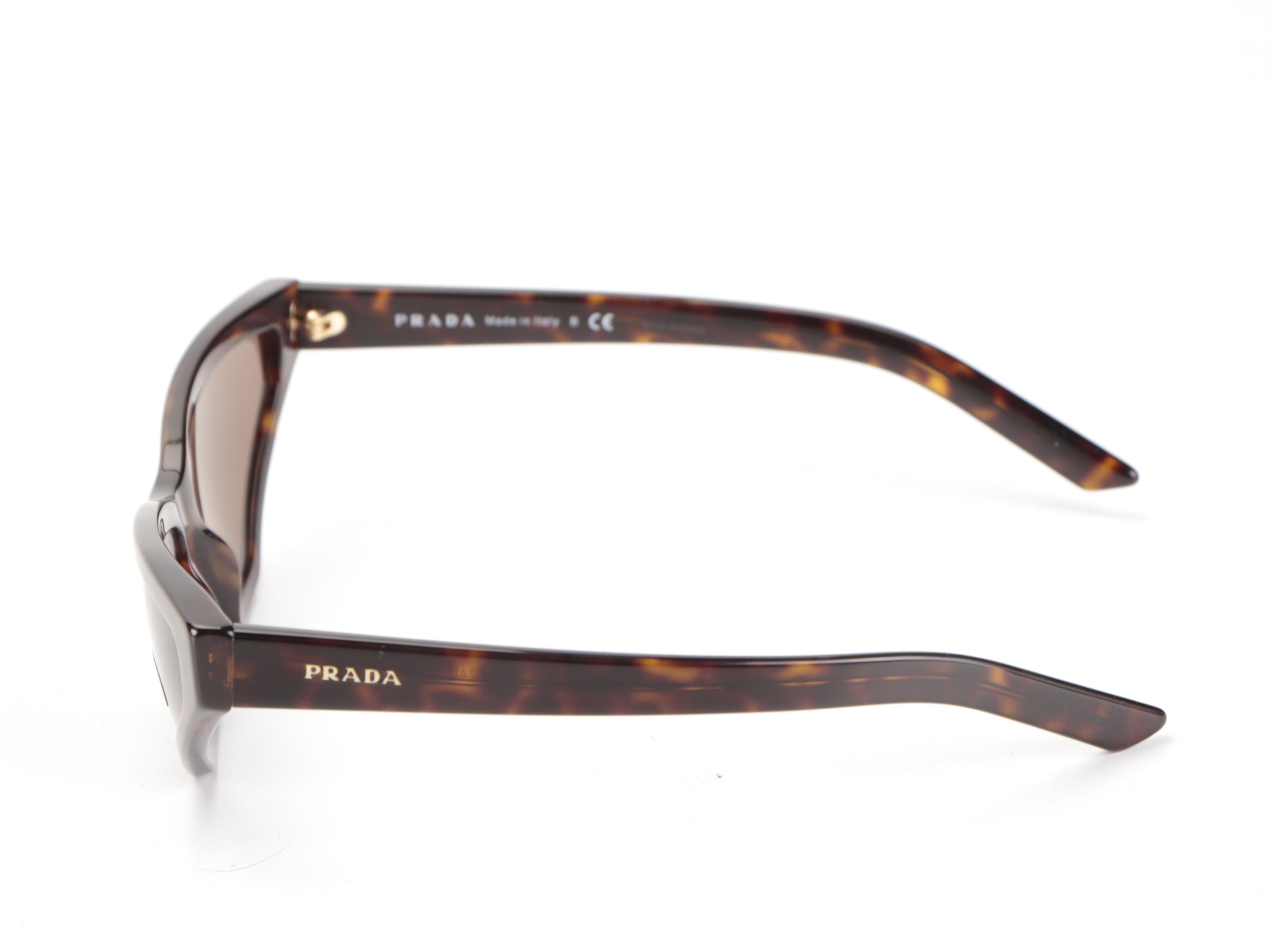 Prada SPR12V Avant Garde Sunglasses with Case and Box