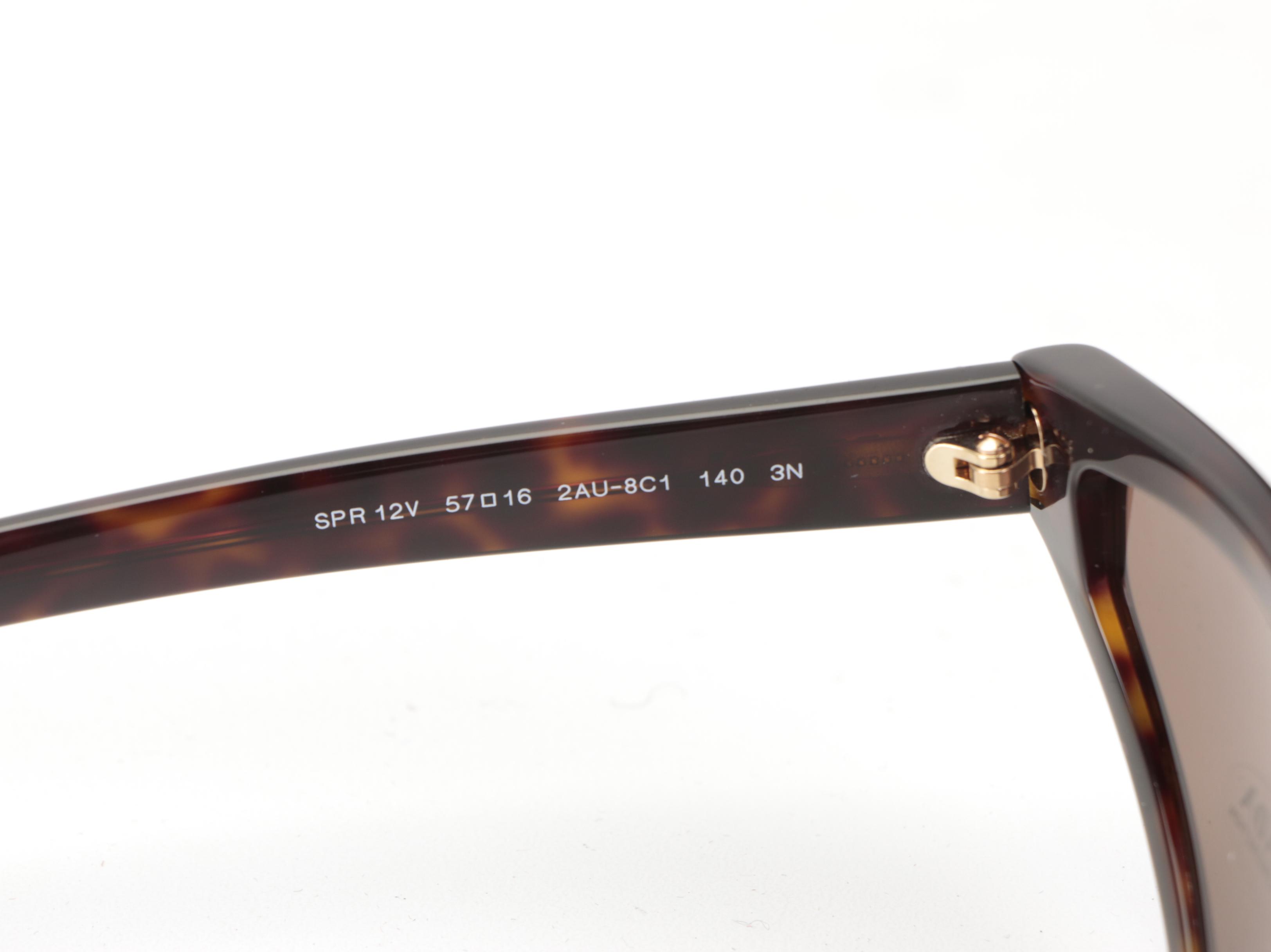 Prada SPR12V Avant Garde Sunglasses with Case and Box