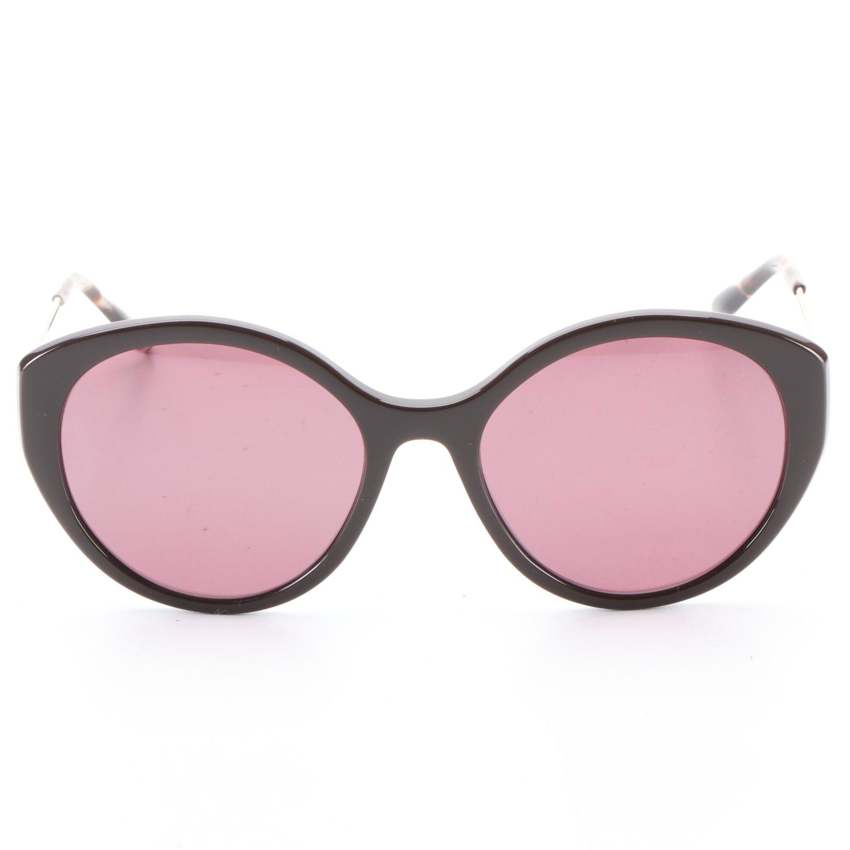 Prada SPR18X Brown/Havana Frame Red Lens Polarized Sunglasses with Case and Box