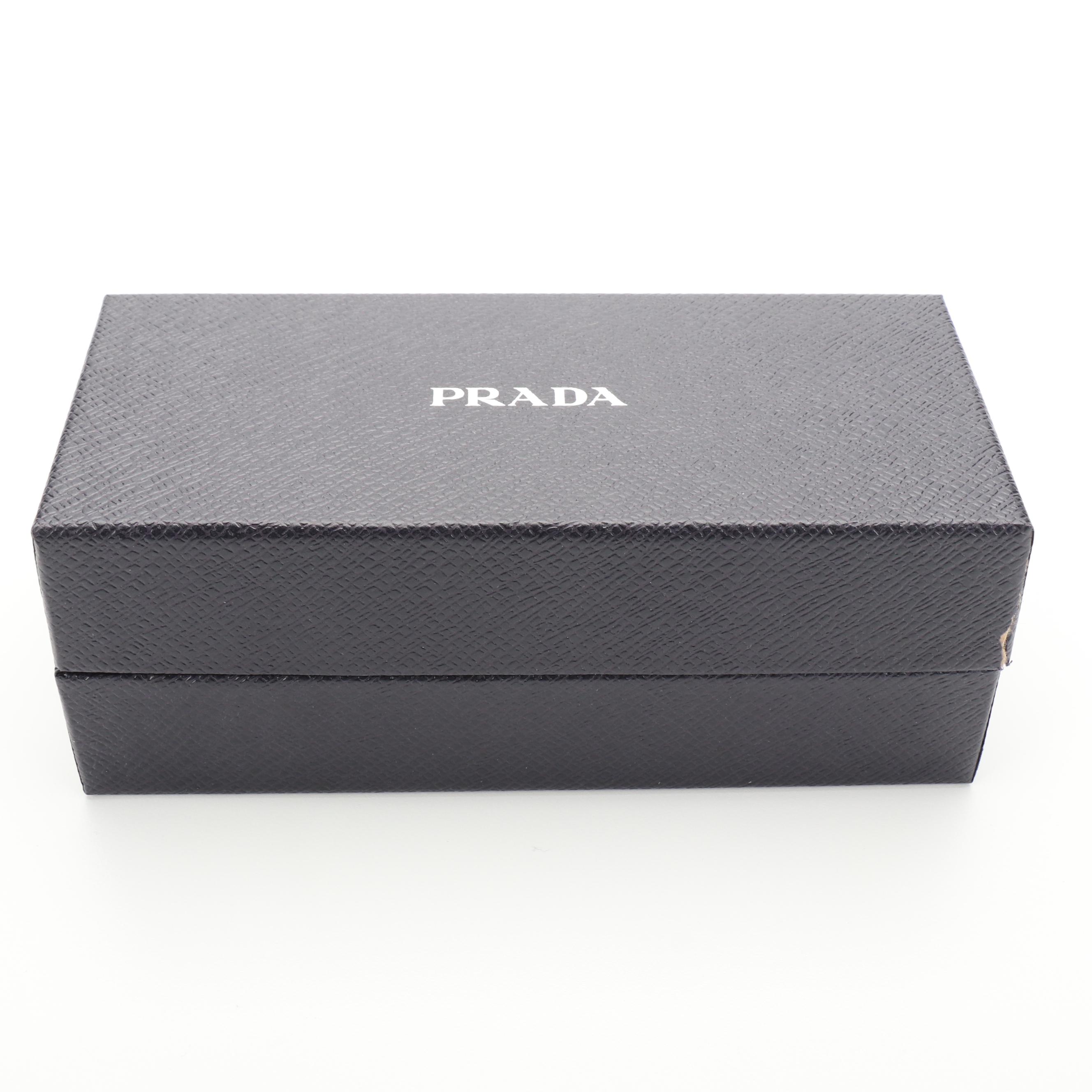 Prada SPR66T Modified Cat-Eye Sunglasses in Box
