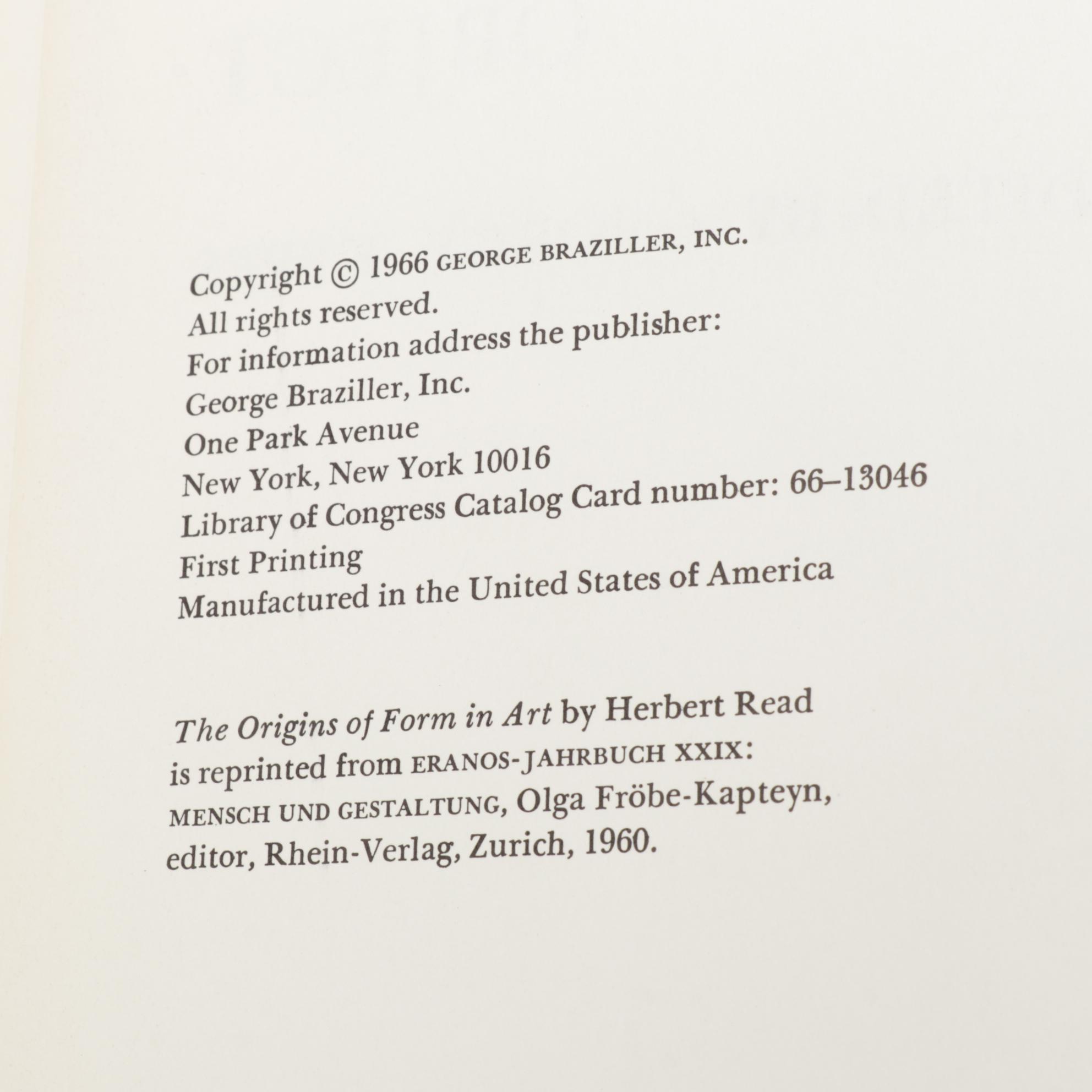 "Vision + Value" Complete Six-Volume Series Edited by György Kepes, 1966