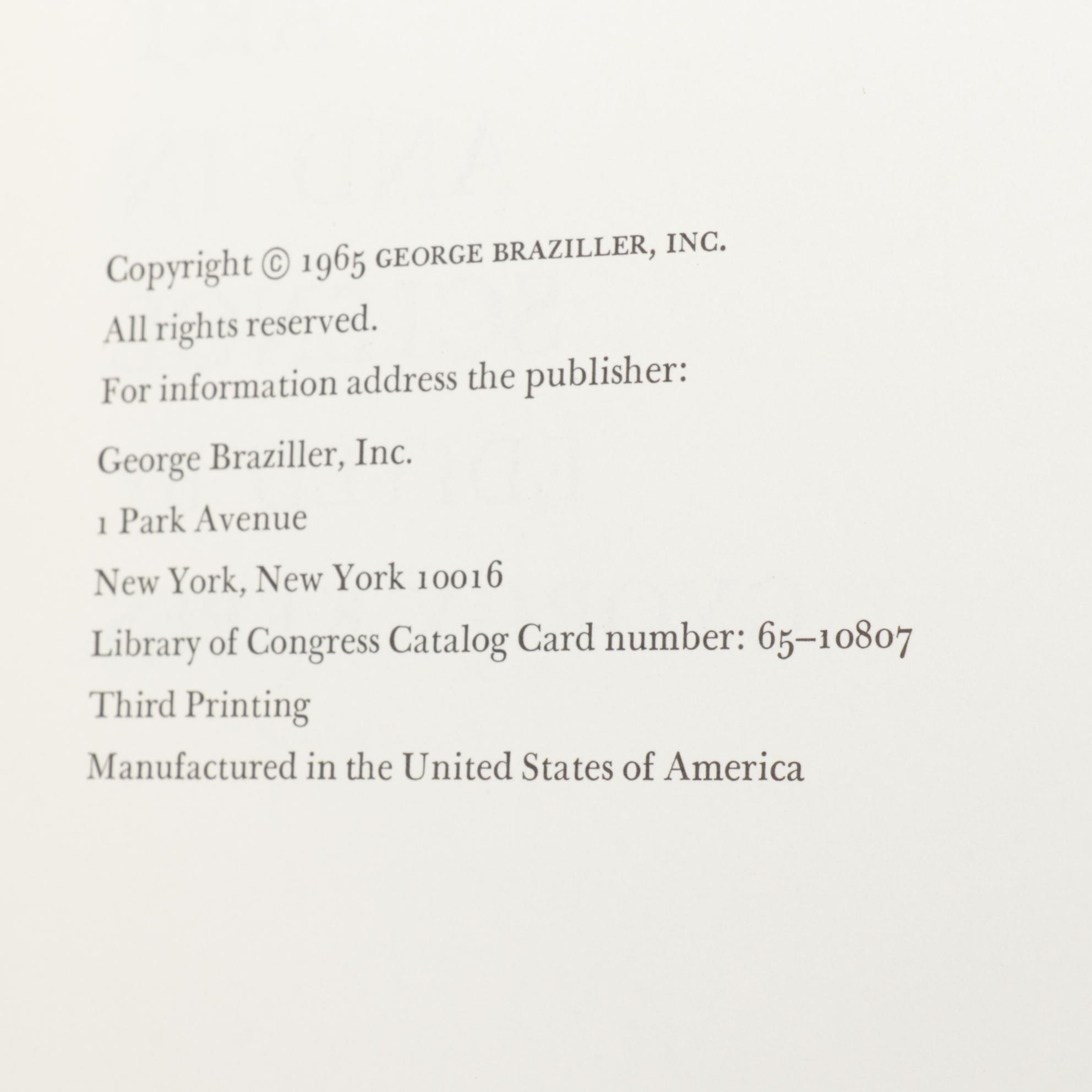 "Vision + Value" Complete Six-Volume Series Edited by György Kepes, 1966