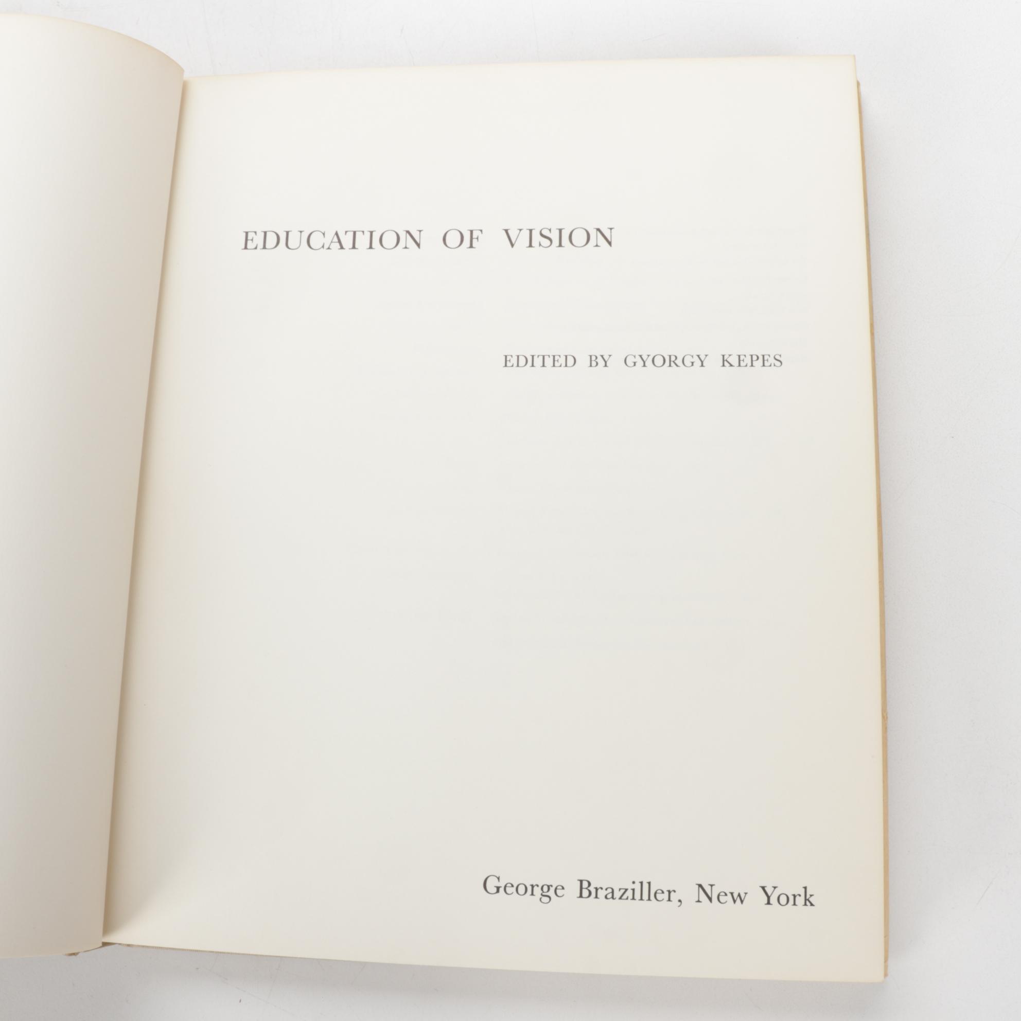 "Vision + Value" Complete Six-Volume Series Edited by György Kepes, 1966