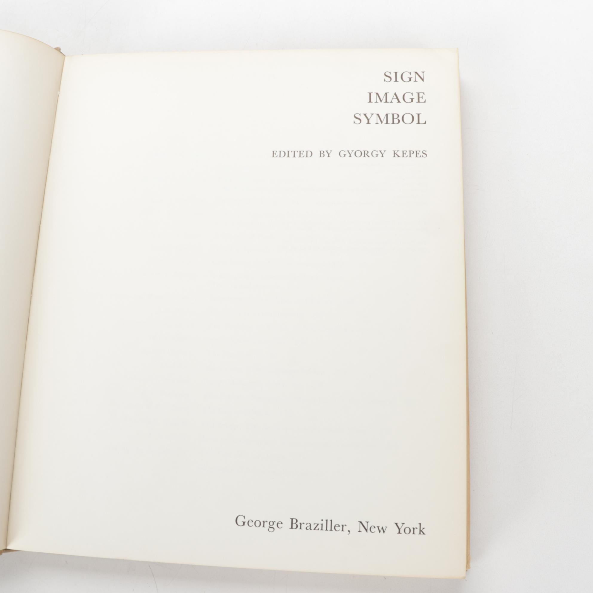 "Vision + Value" Complete Six-Volume Series Edited by György Kepes, 1966