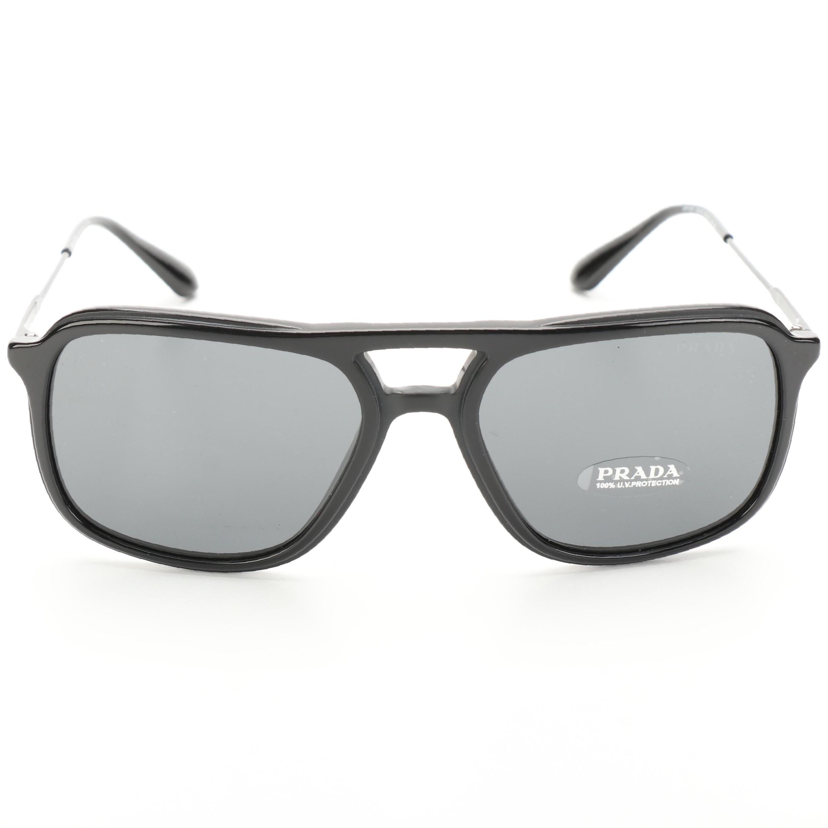 Prada SPR06V Aviator Style Sunglasses with Case and Box