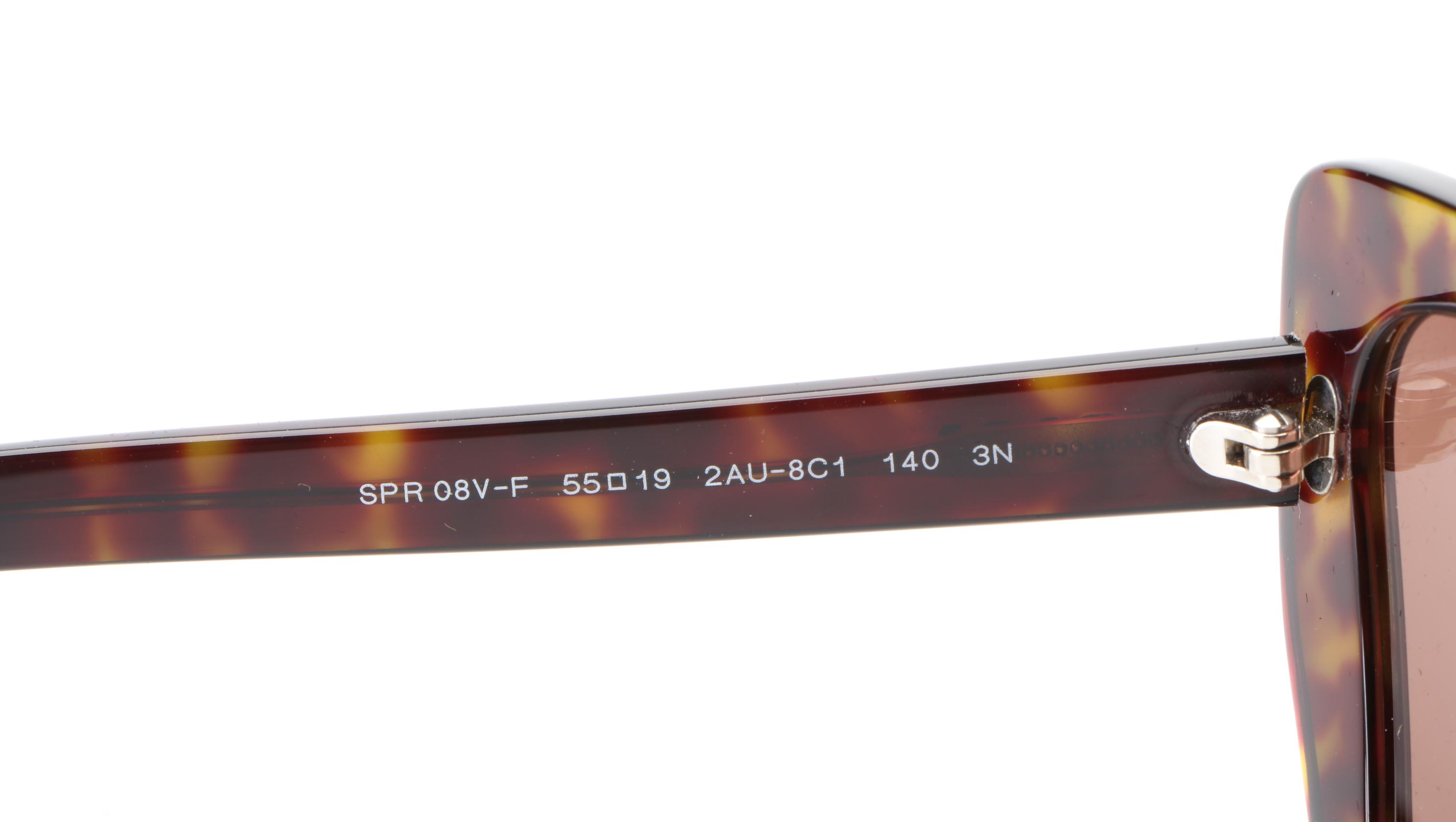 Prada SPR 08V-F Modified Cat Eye Style Sunglasses with Case and Box