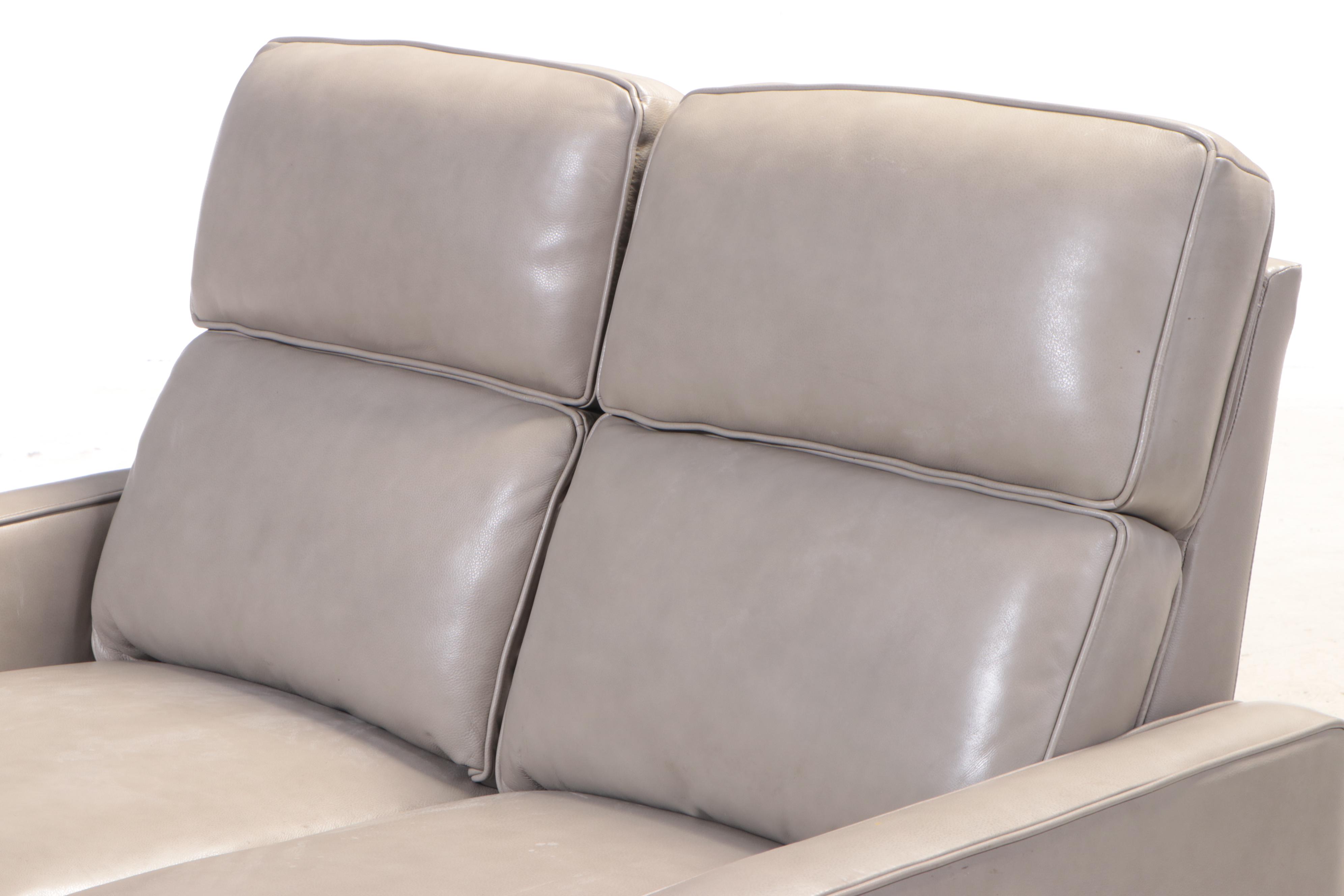 Synergy Home Furnishings "Jackston" Leather Power Reclining Loveseat