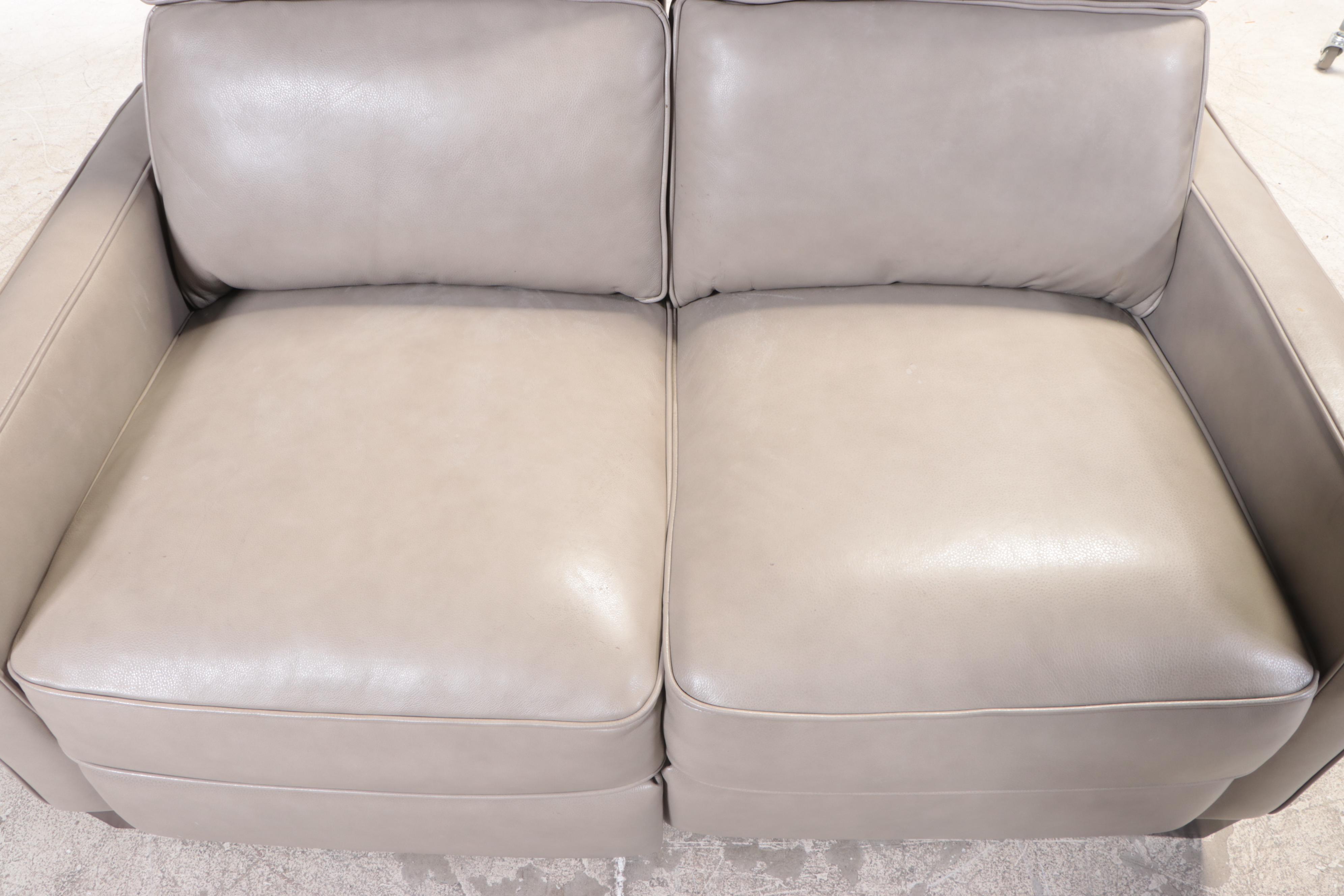 Synergy Home Furnishings "Jackston" Leather Power Reclining Loveseat