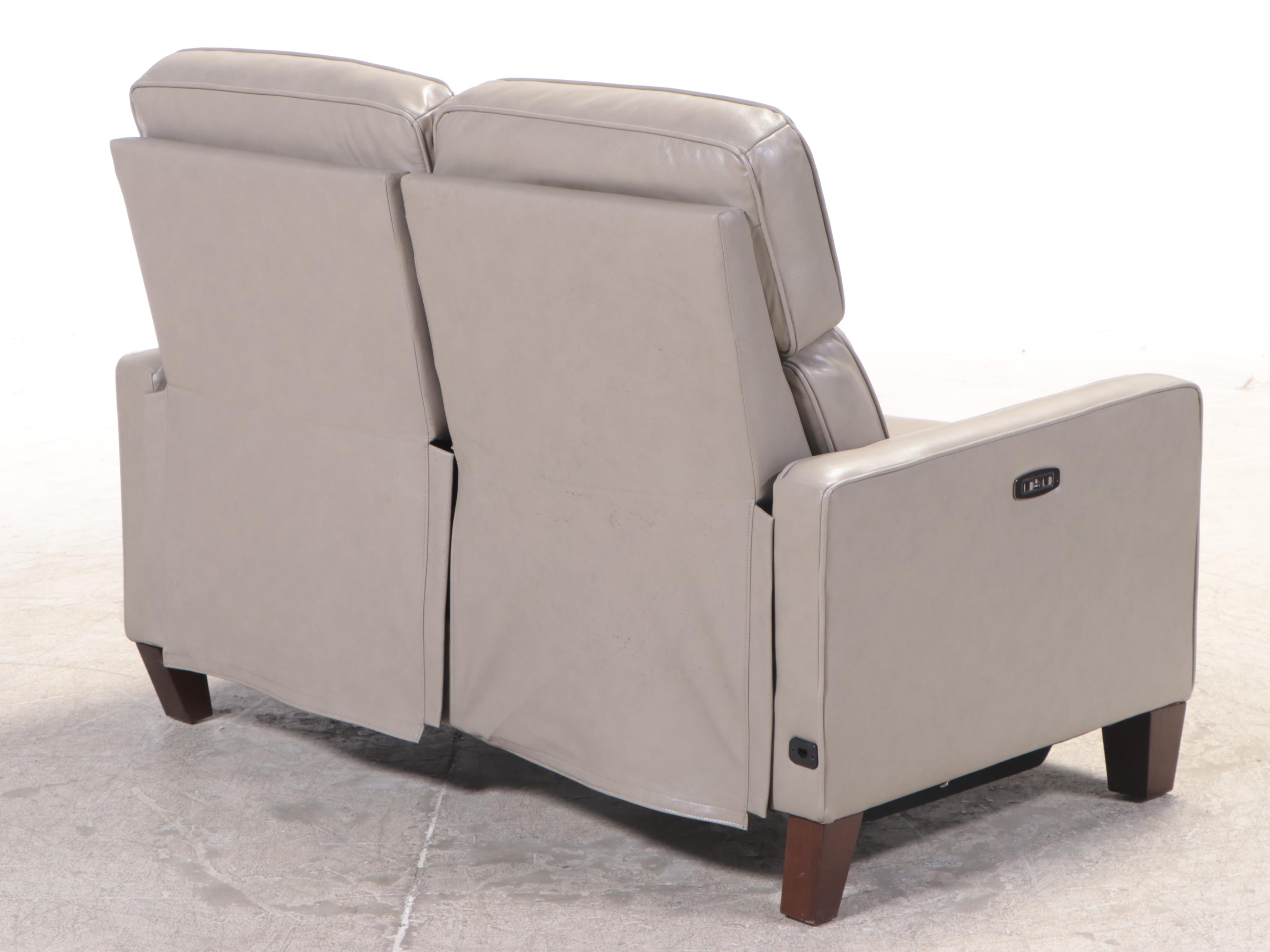 Synergy Home Furnishings "Jackston" Leather Power Reclining Loveseat