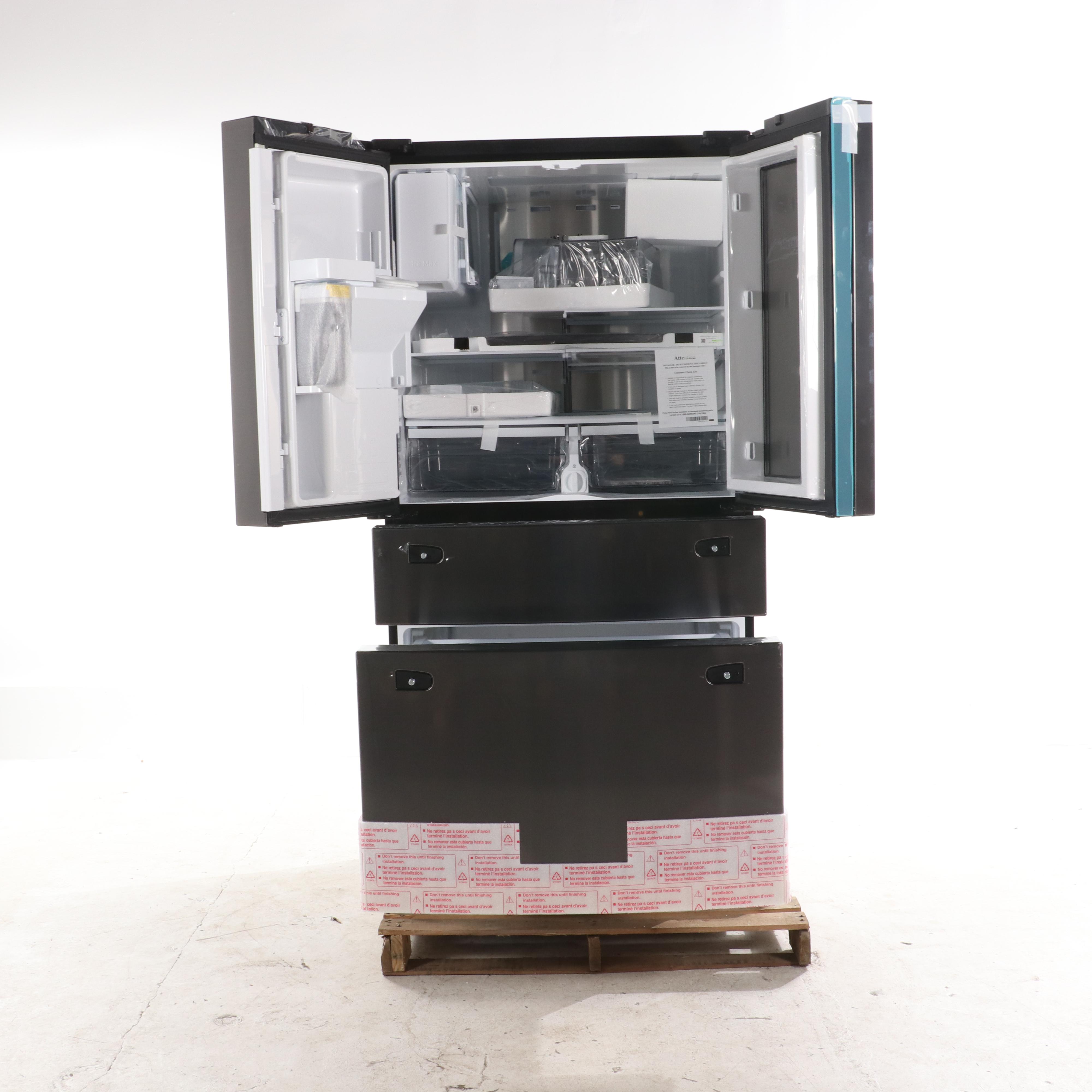 Samsung 28 Cu. Ft. Black Stainless Steel Four-Door French Door Refrigerator