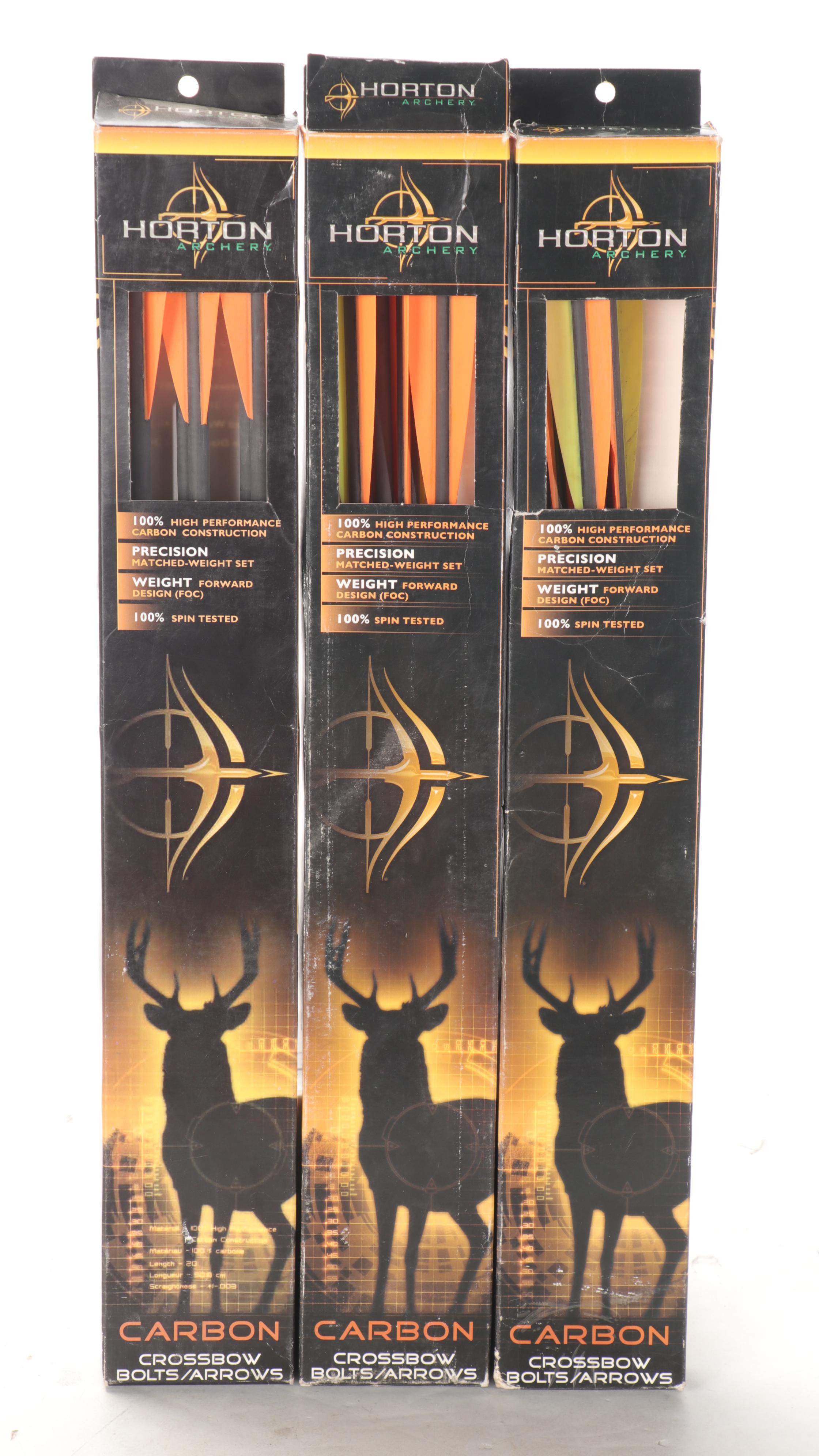 Horton Carbon Crossbow Arrows, Bolts, and Accessories