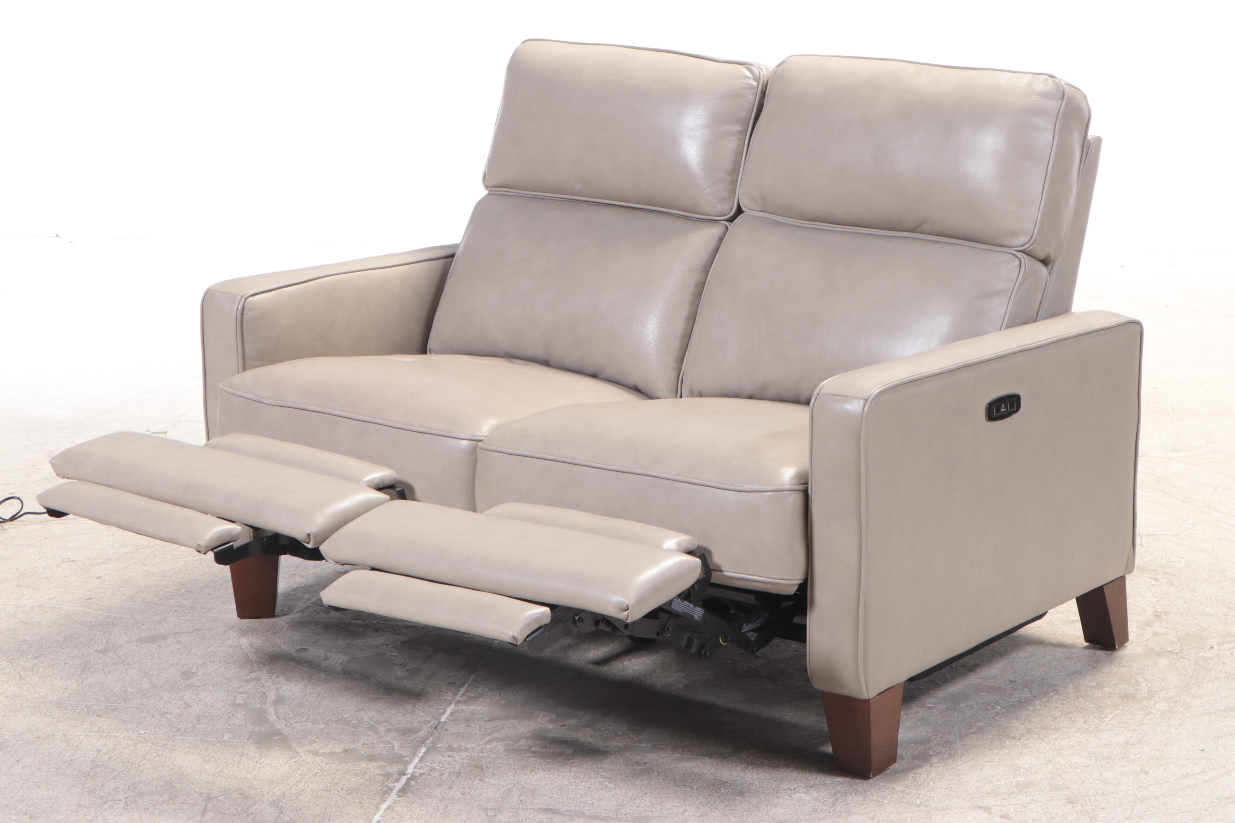 Synergy Home Furnishings "Jackston" Leather Power Reclining Loveseat