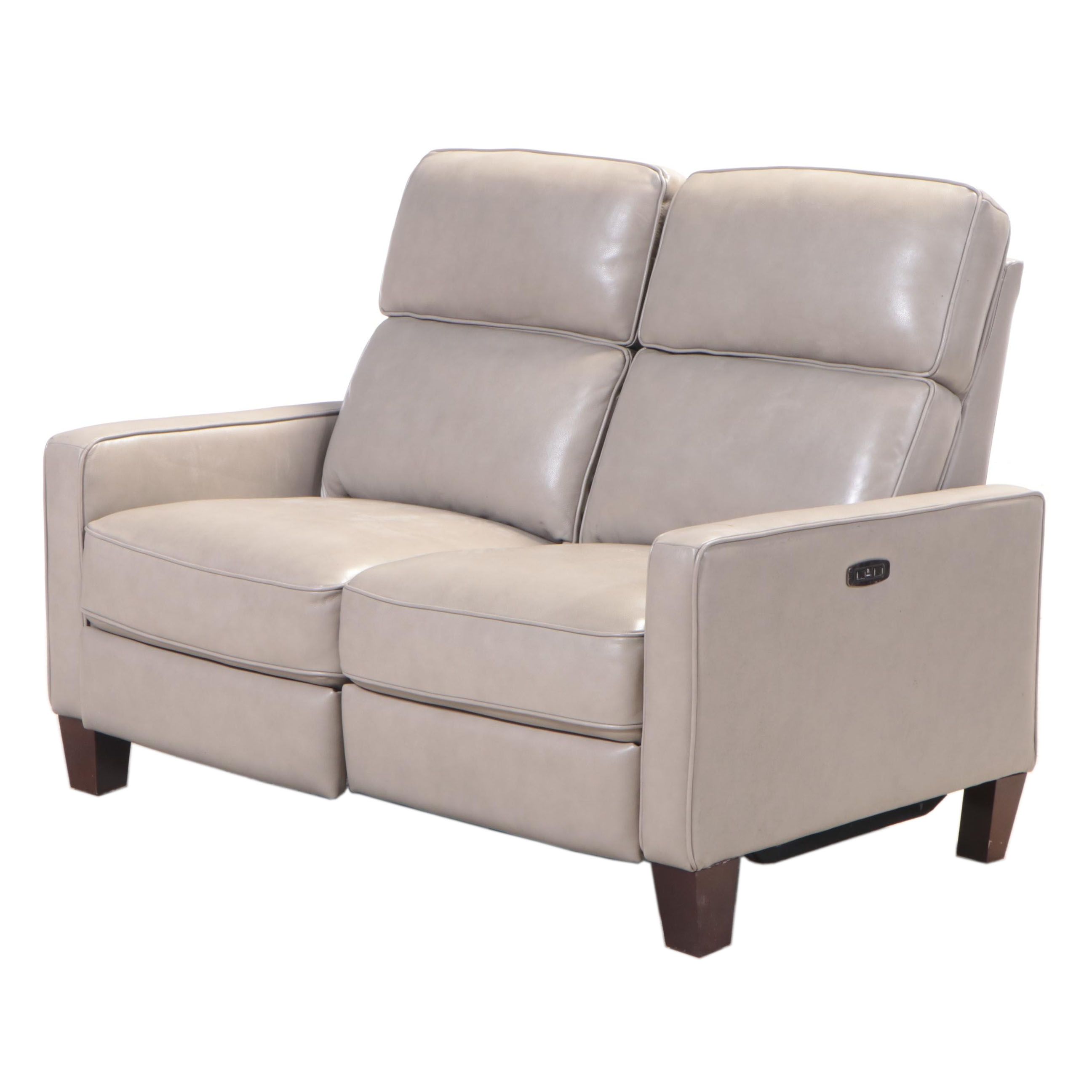Synergy Home Furnishings "Jackston" Leather Power Reclining Loveseat