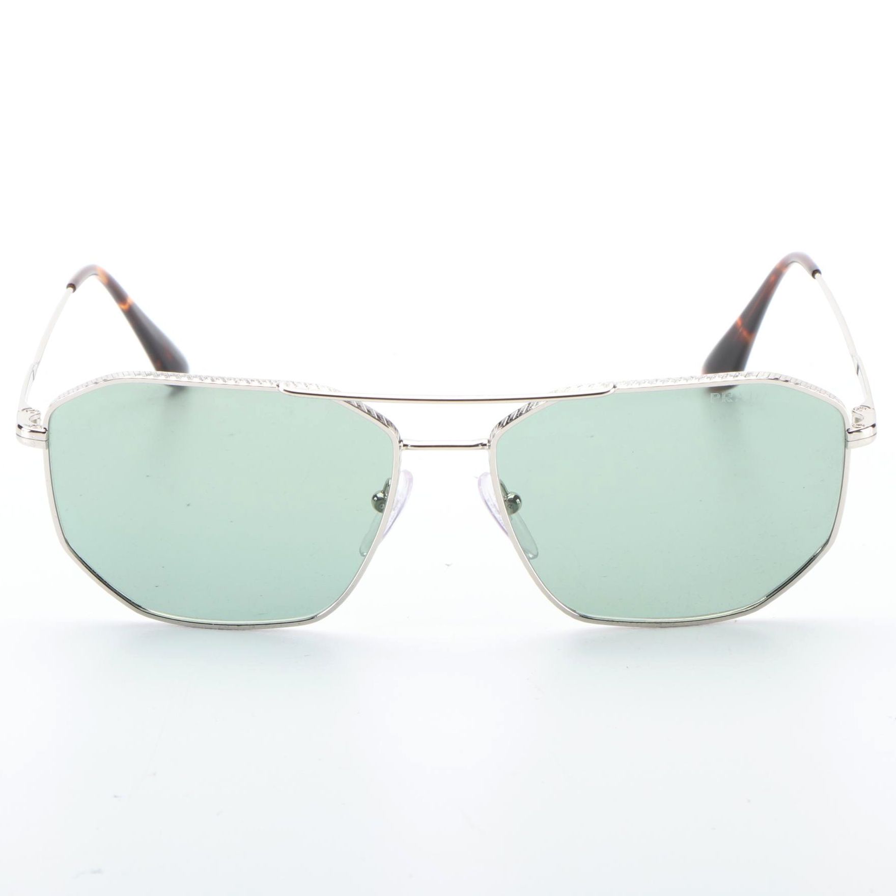 Prada SPR64X Aviator Sunglasses with Case and Box