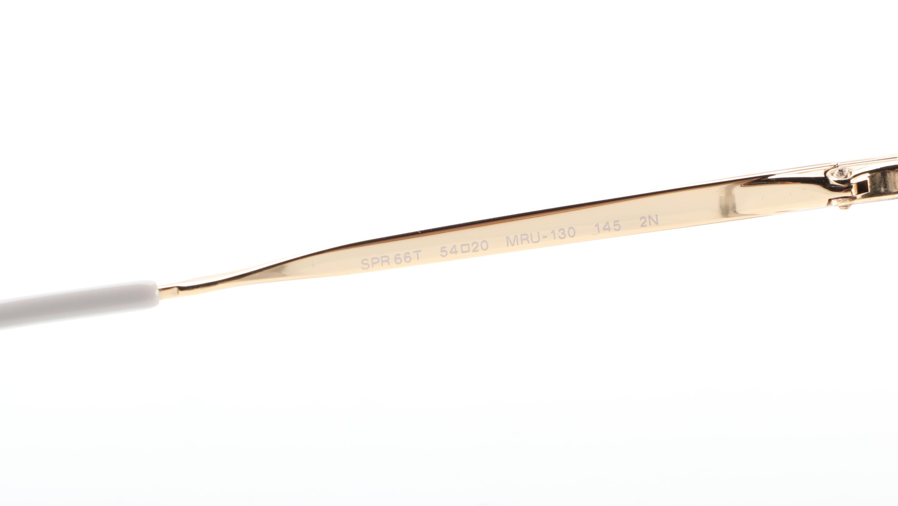 Prada SPR66T Modified Cat Eye Sunglasses with Case and Box