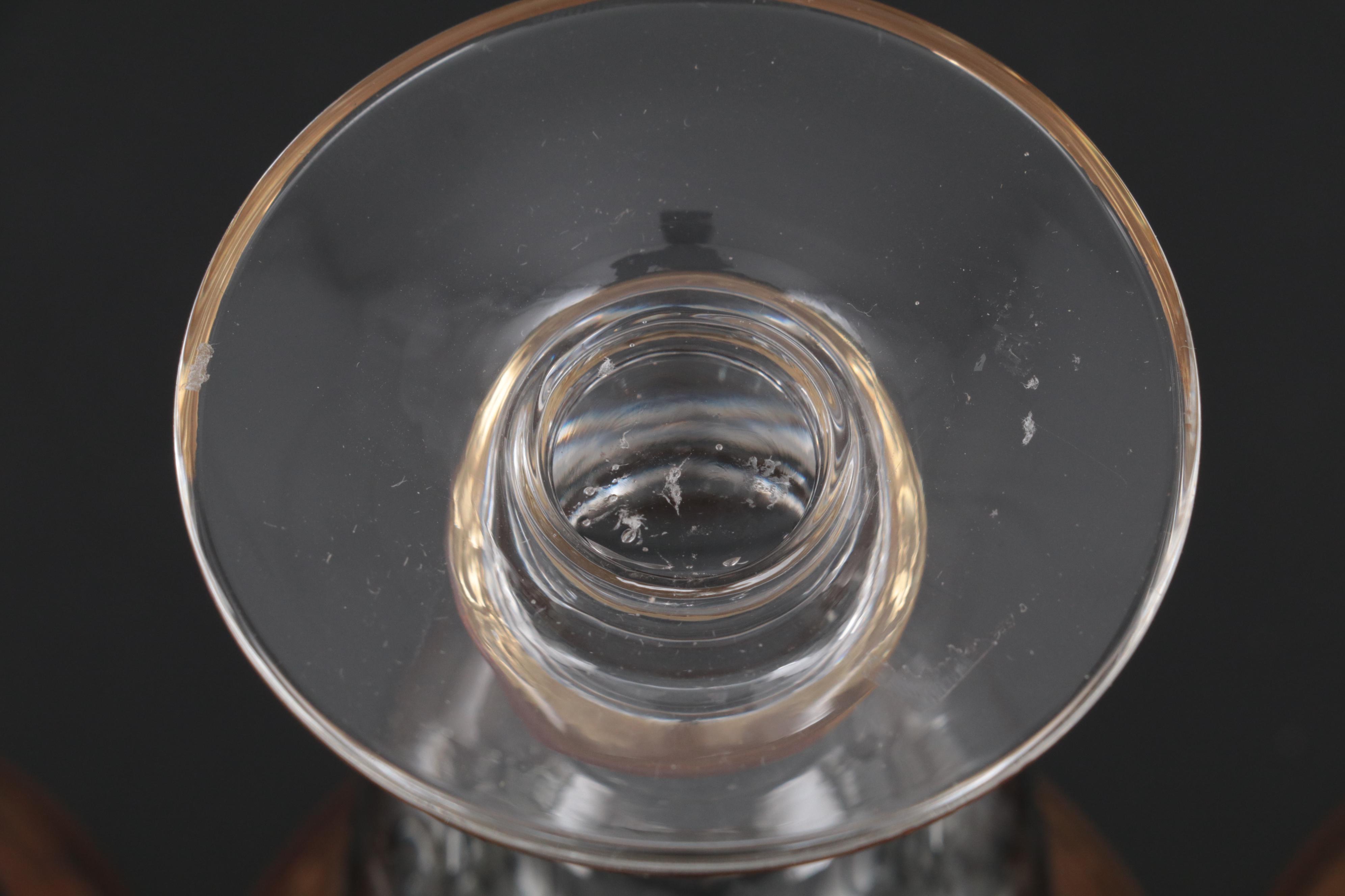 Arte Italica "Vetro Gold" Liquor Cocktail Glasses