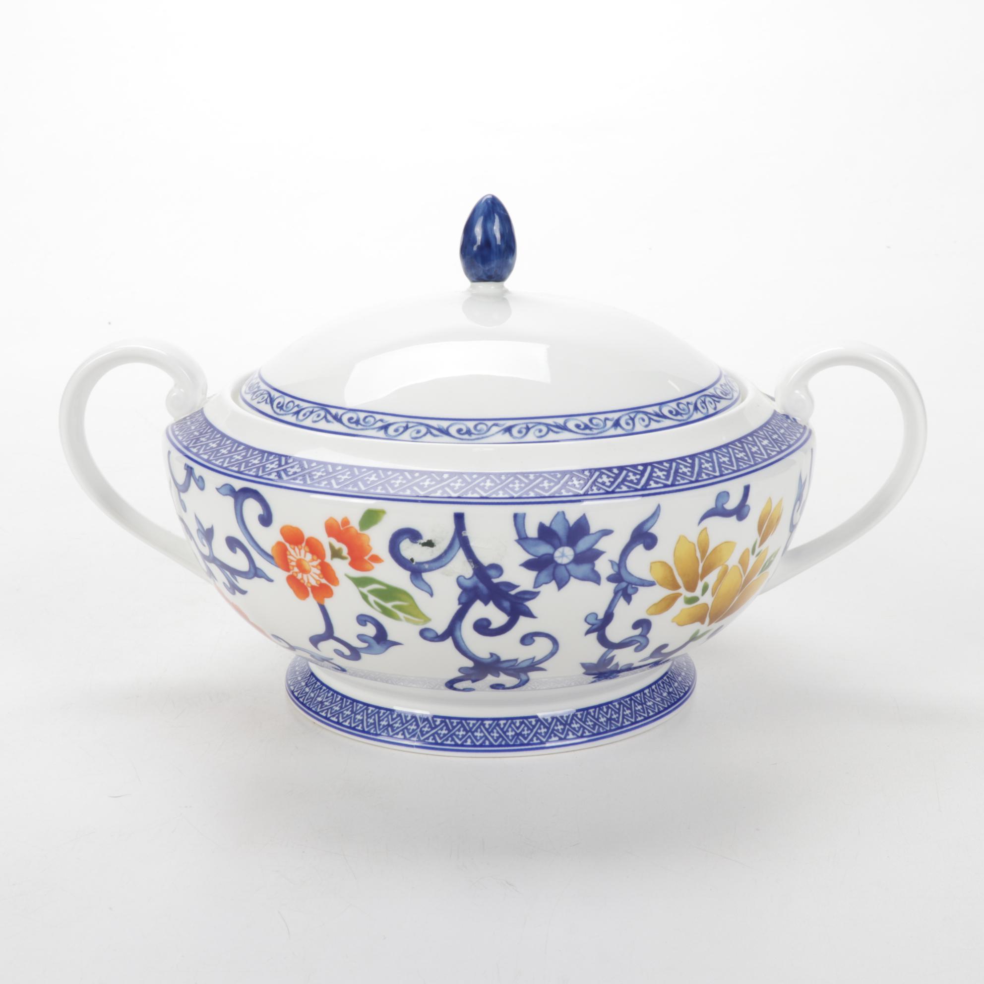 Lauren Ralph Lauren "Mandarin Square" and "Mandarin Blue" Dinnerware