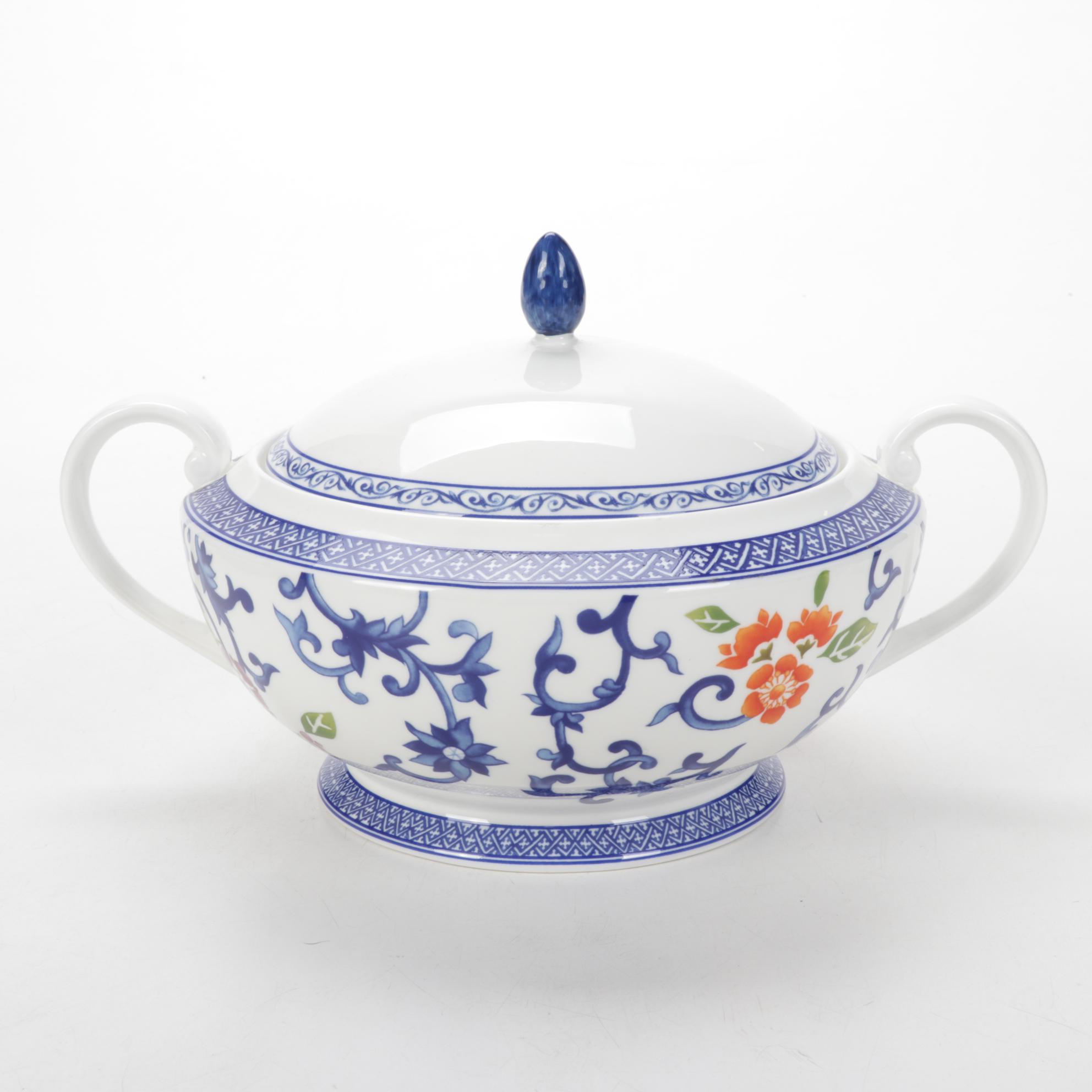 Lauren Ralph Lauren "Mandarin Square" and "Mandarin Blue" Dinnerware