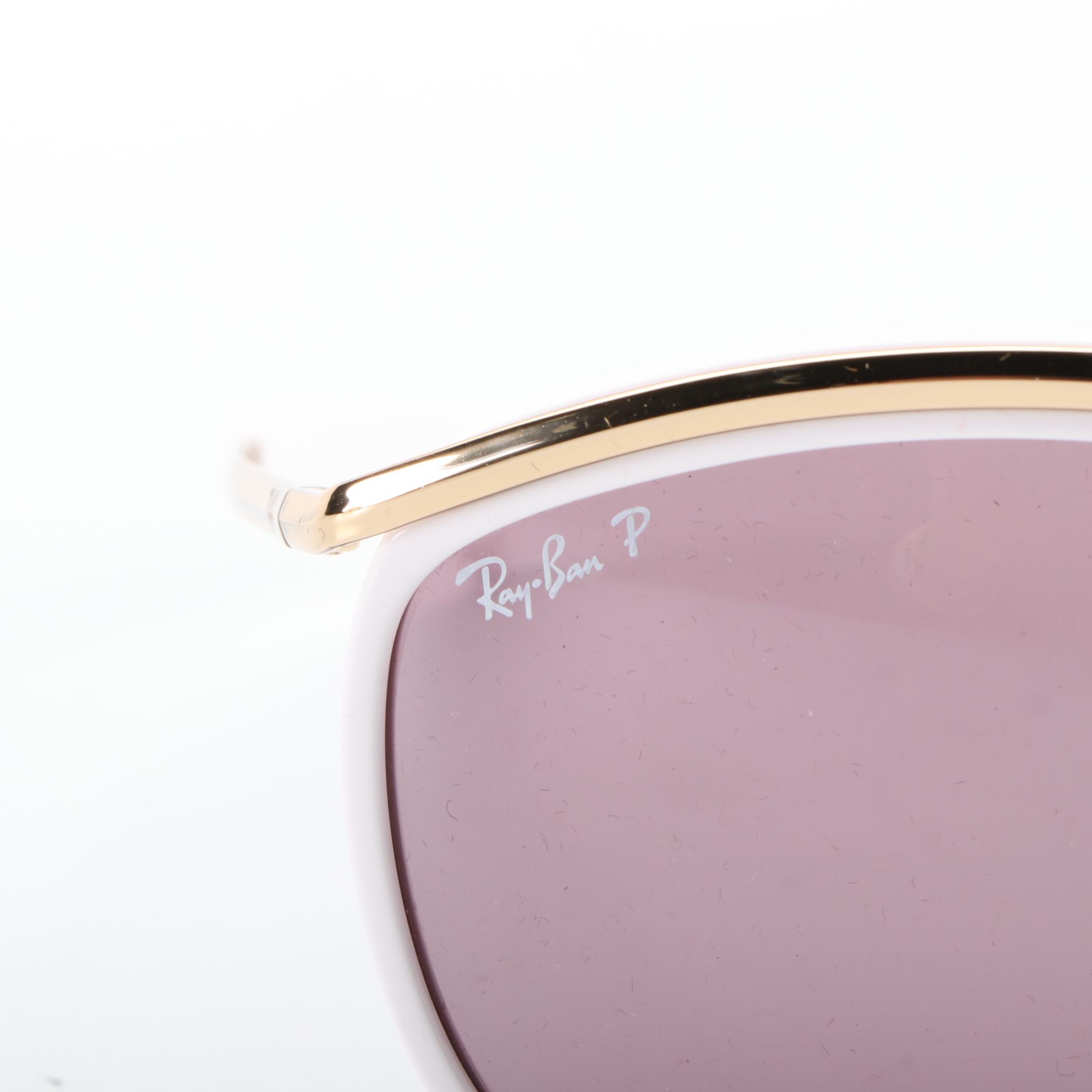 Ray-Ban RB2219 Olympian Aviator Polarized Sunglasses with Case