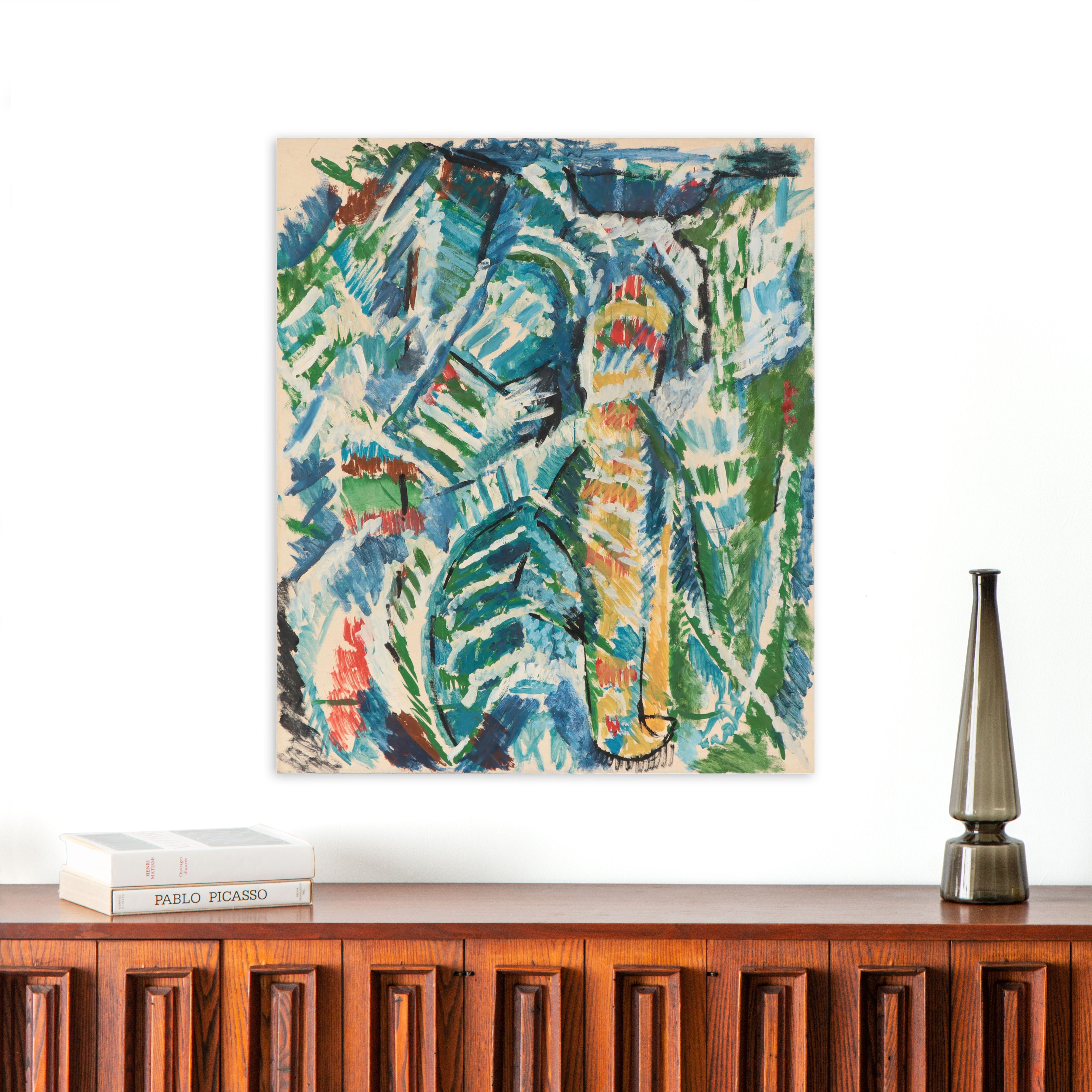 Richard Snyder Large-Scale Abstract Oil Painting