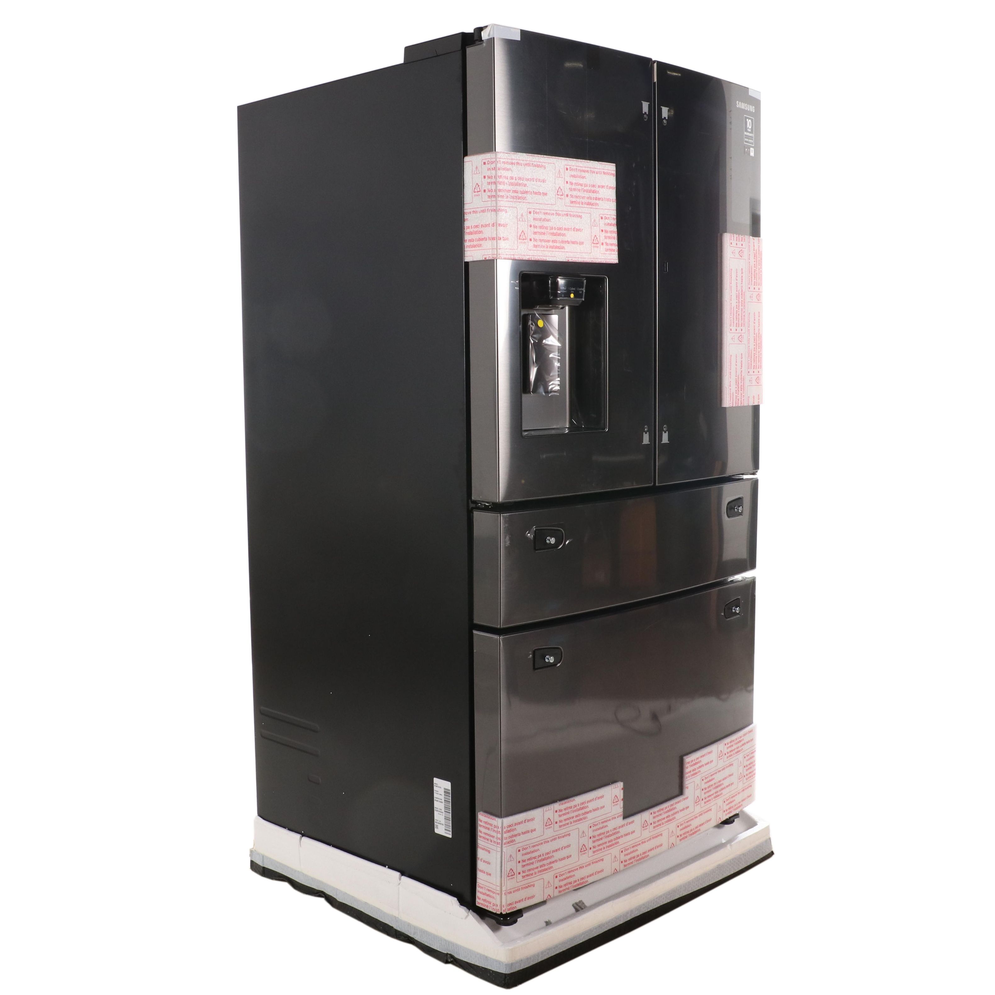 Samsung 28 Cu. Ft. Black Stainless Steel Four-Door French Door Refrigerator